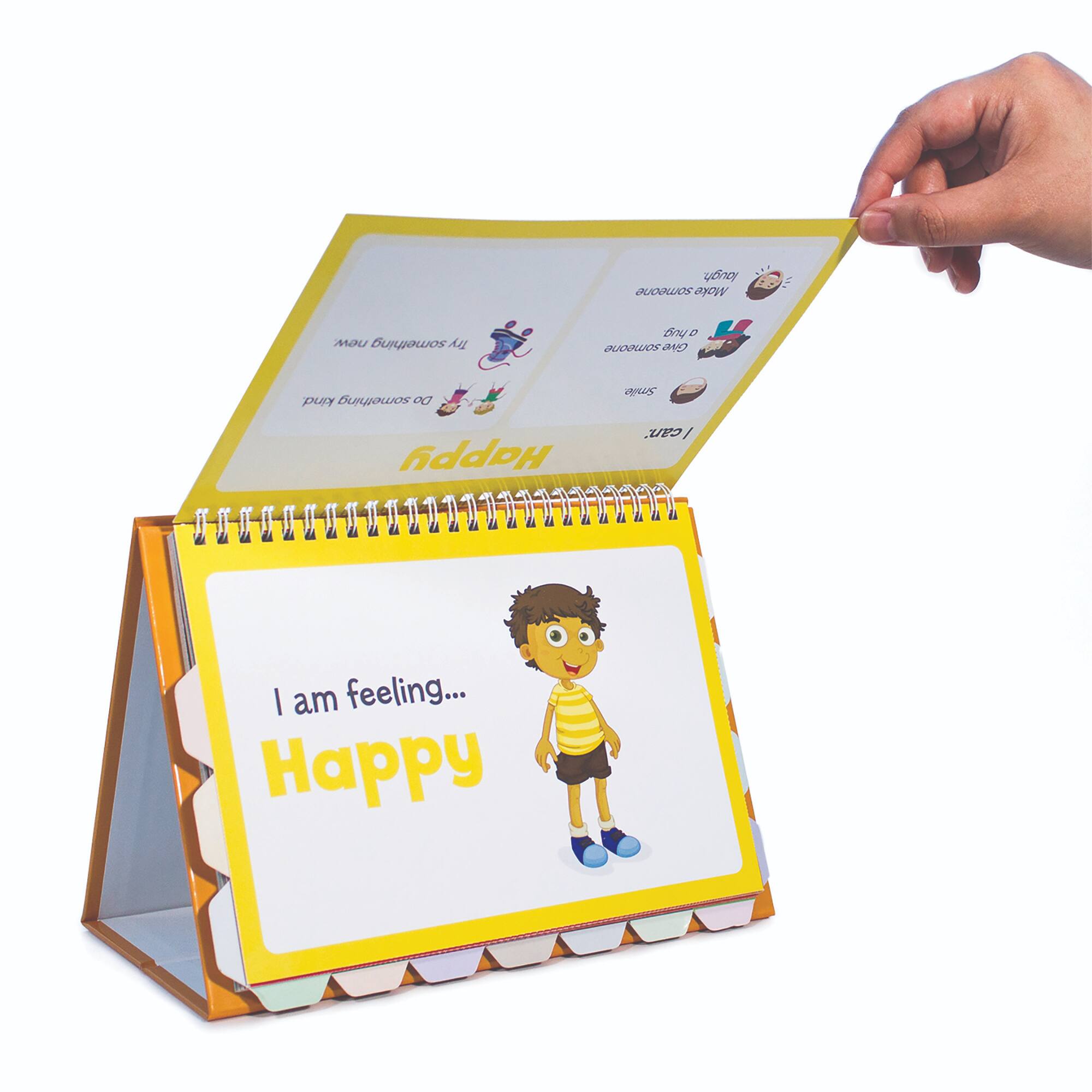 Junior Learning&#xAE; Feelings Flips Educational Flip Card Set