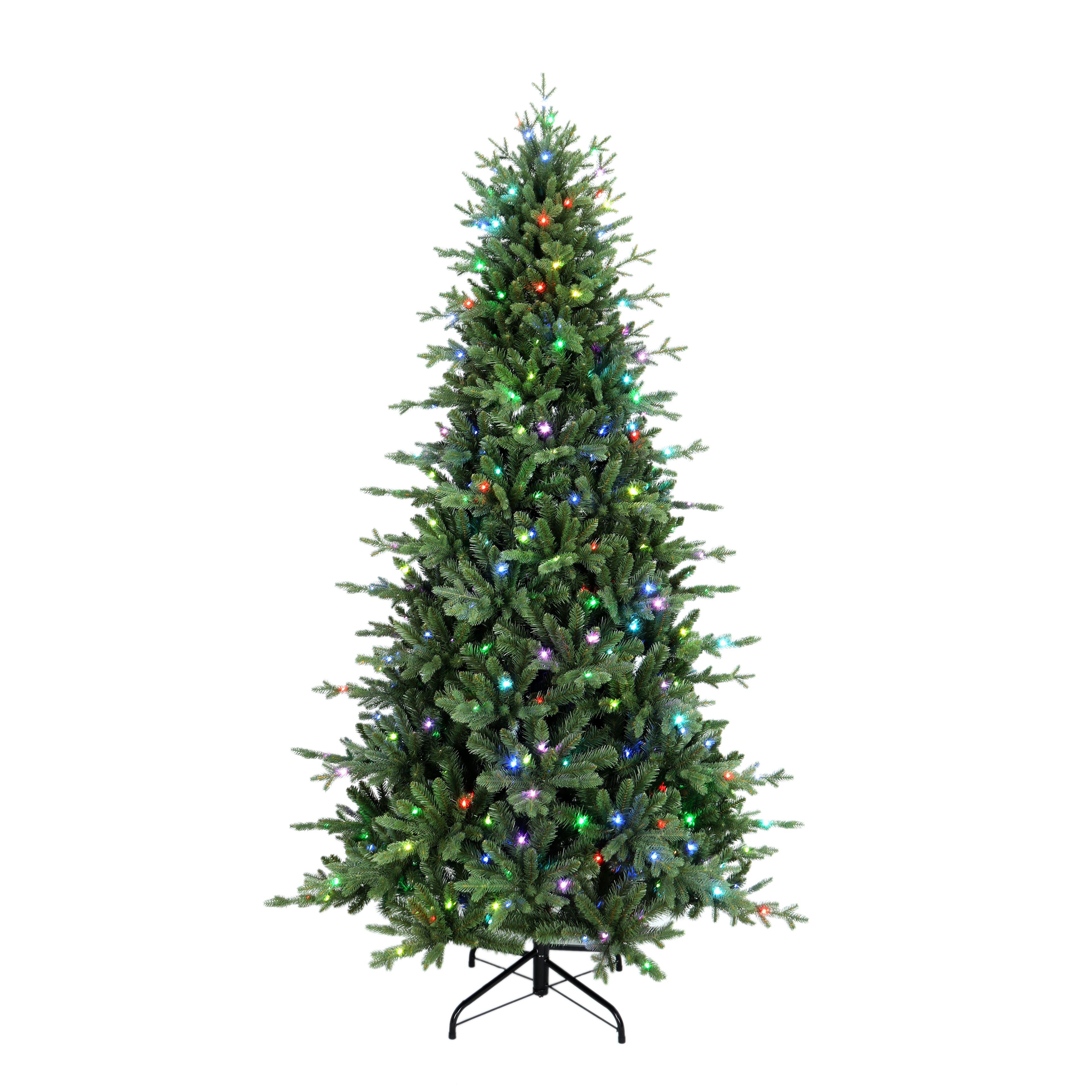 7.5ft. Pre-Lit Bellingham Pine Artificial Christmas Tree, Color Choice Micro LED Lights by Ashland&#xAE;