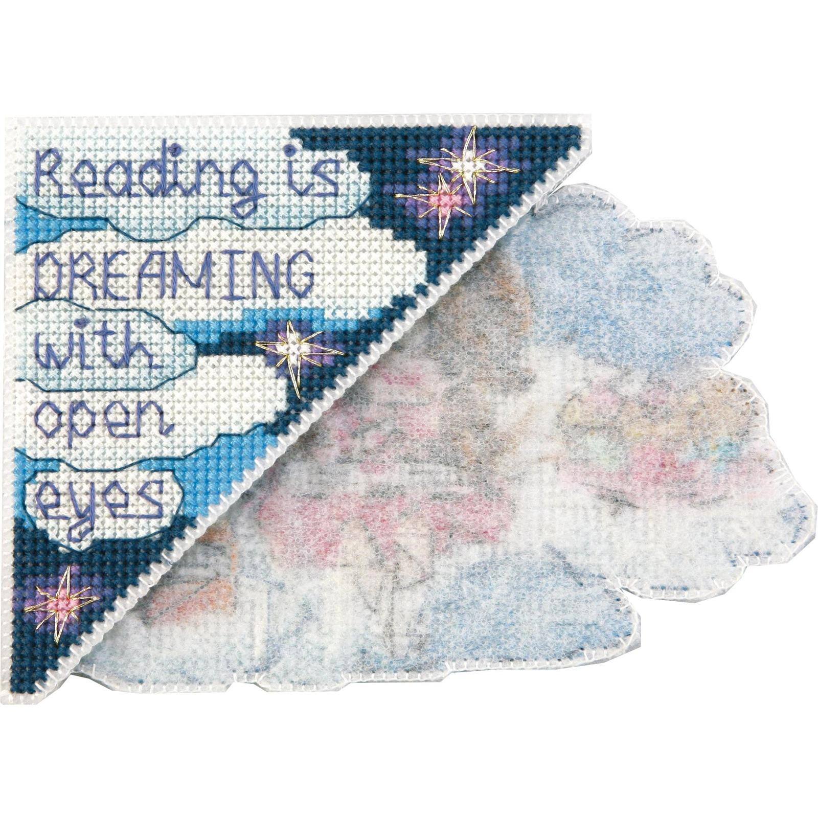 Crystal Art Plastic Canvas Counted Cross Stitch Kit Bookmark Fantasy World Girl