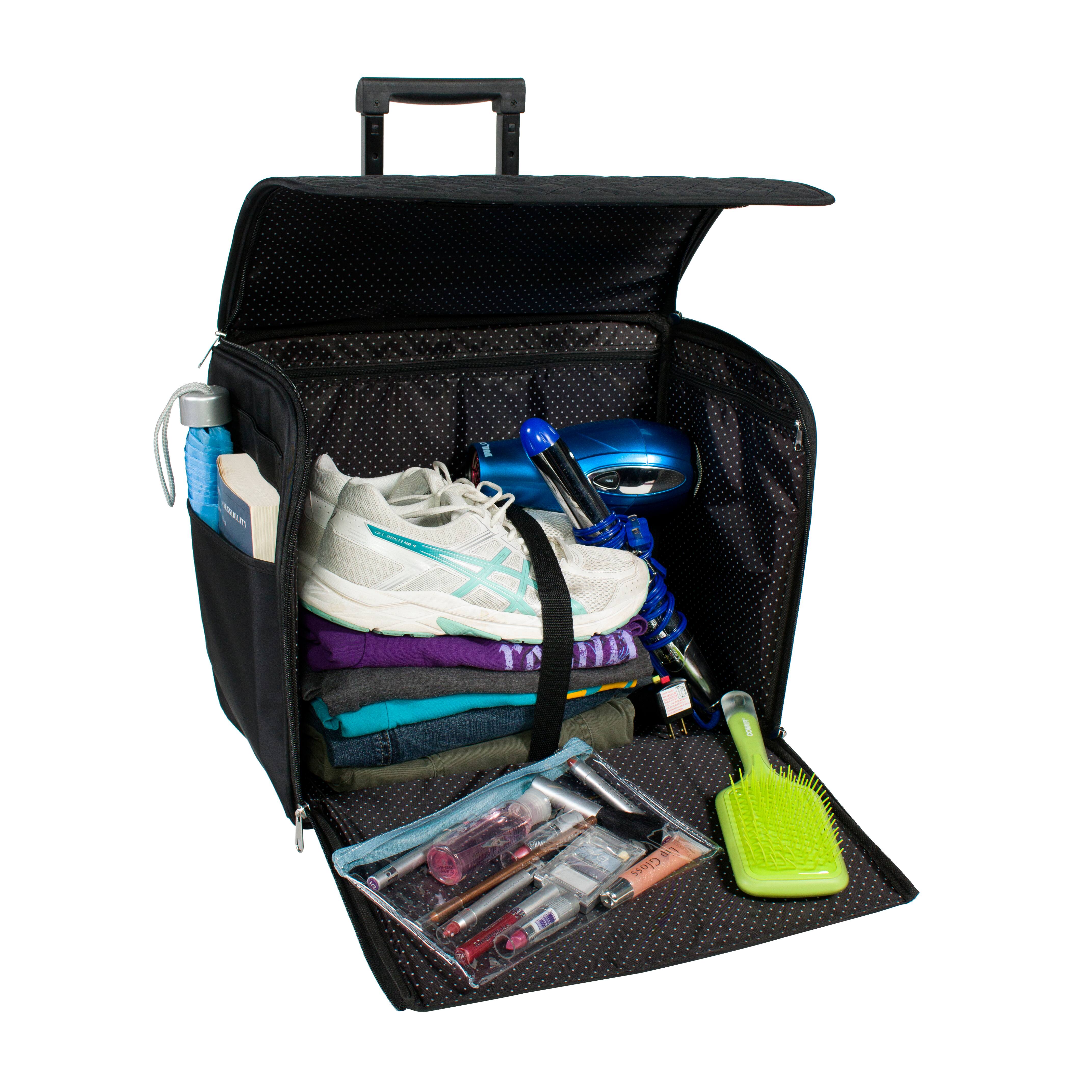 Everything Mary Black Rolling Sewing Machine Tote Michaels