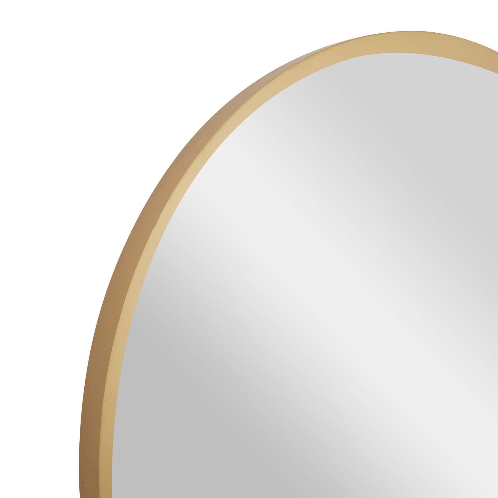 Gold Contemporary Wall Mirror, 42&#x22; x 2&#x22; x 42&#x22;