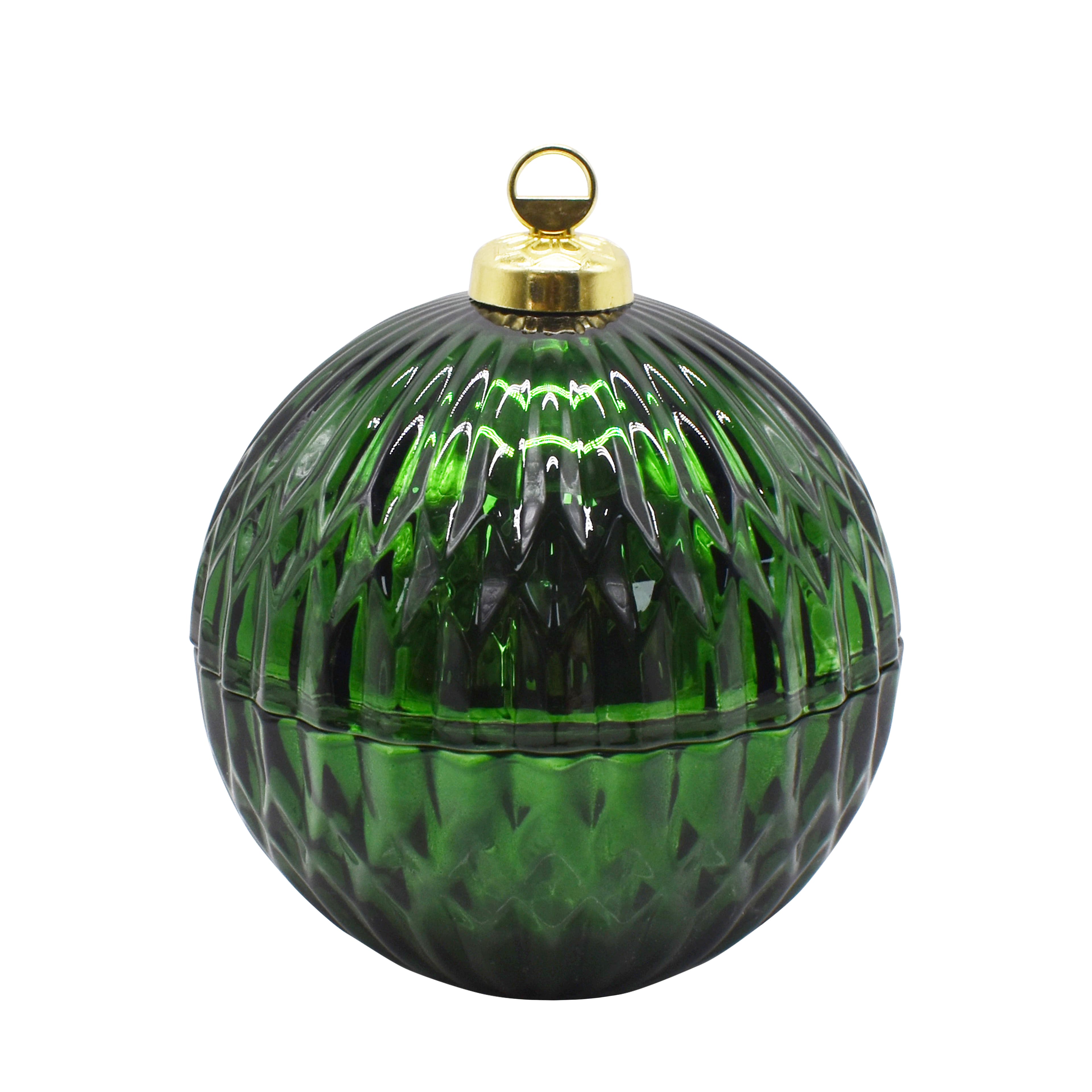 3.4oz. Berry Glimmer Scented Ball Ornament Candle by Ashland