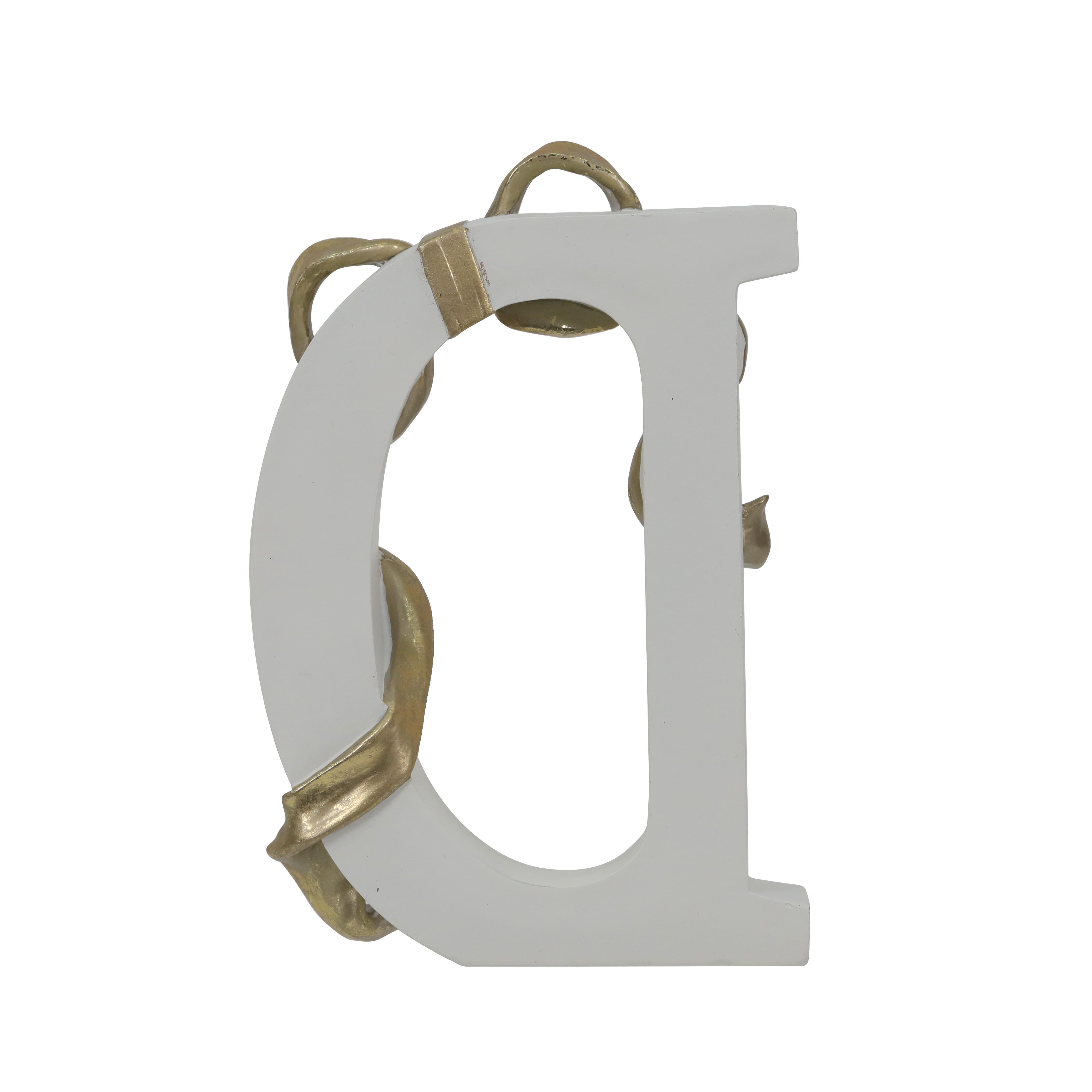 8.25&#x22; Gold Bow Monogram Letter by Ashland&#xAE;