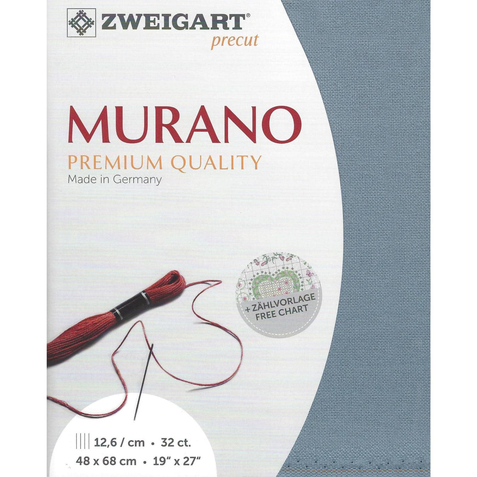 Zweigart® Murano Precut 32 Count Premium Fabric