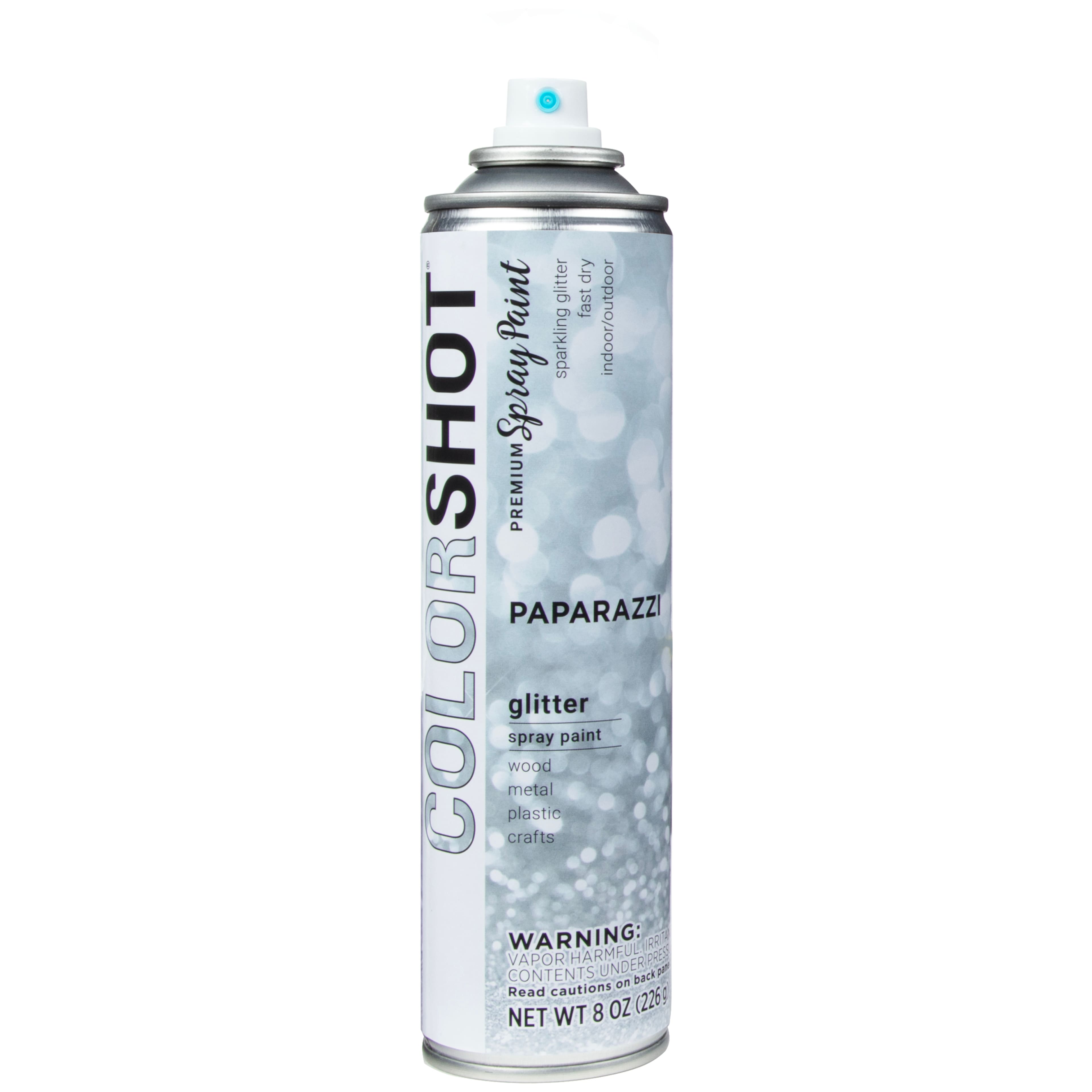 Colorshot 8oz Glitter Premium Iridescent Pixie Dust Spray Paint
