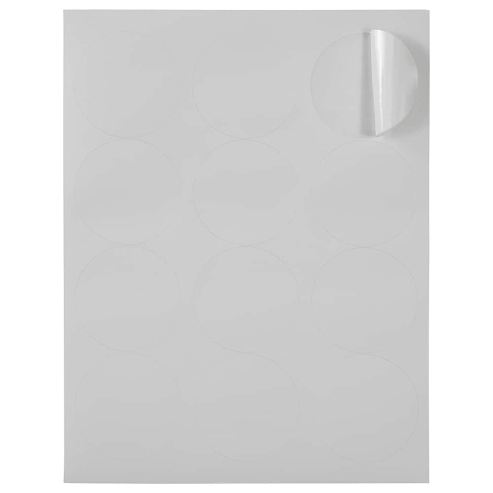 JAM Paper 2.5" Circle Product & Container Labels, 120ct.