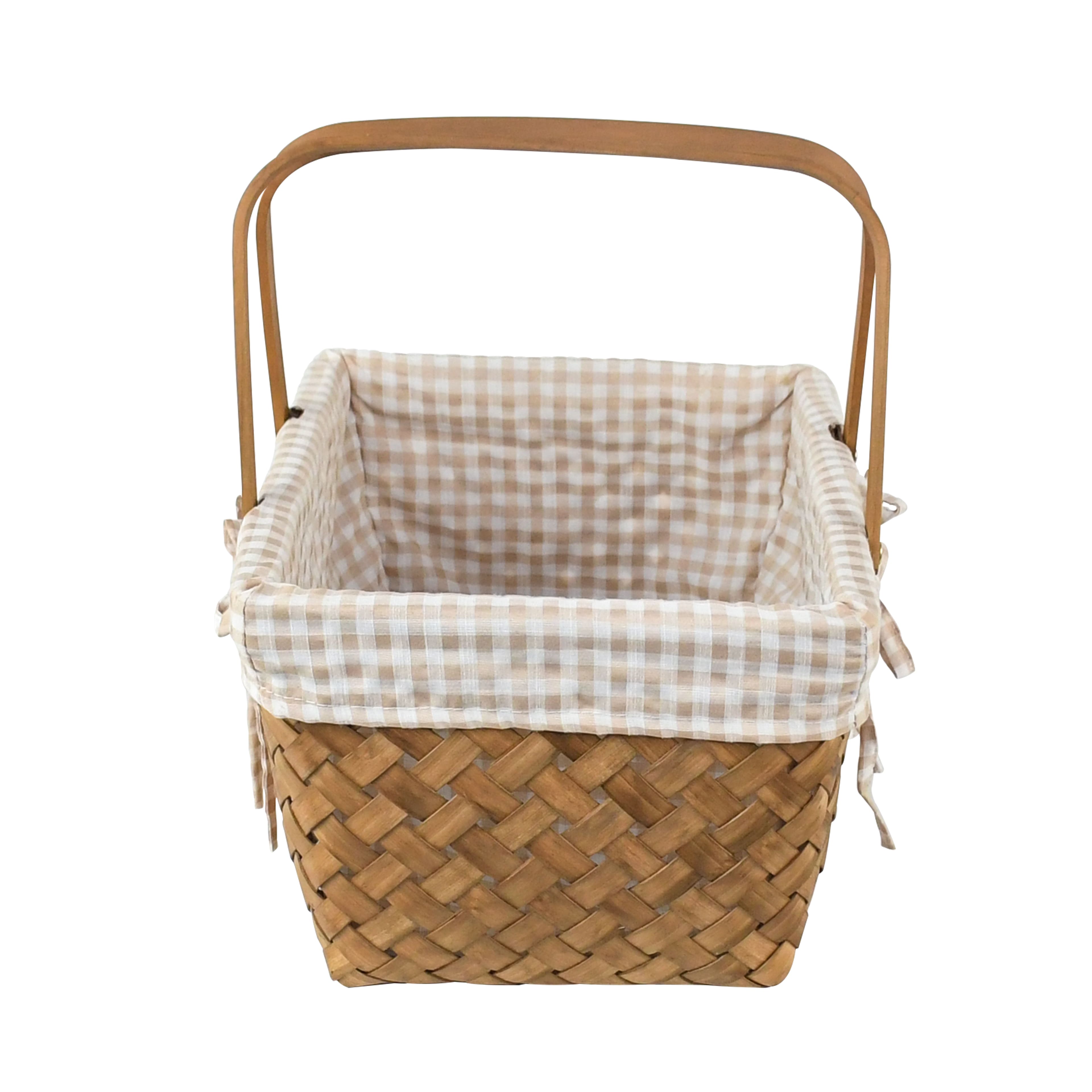 13" Picnic Basket with Liner by Ashland®