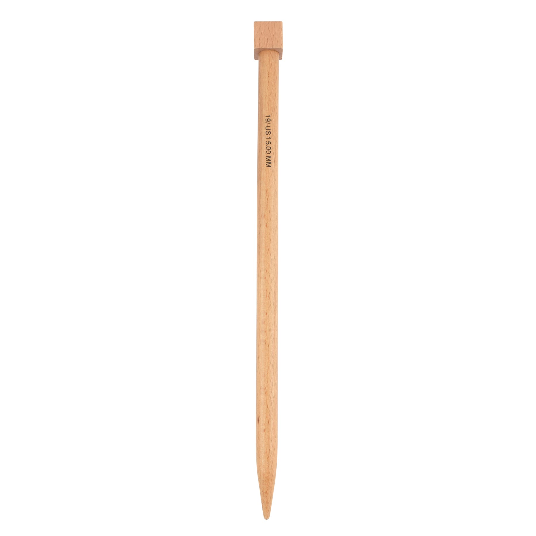 14" Jumbo Wood Knitting Needles by Loops & Threads®
