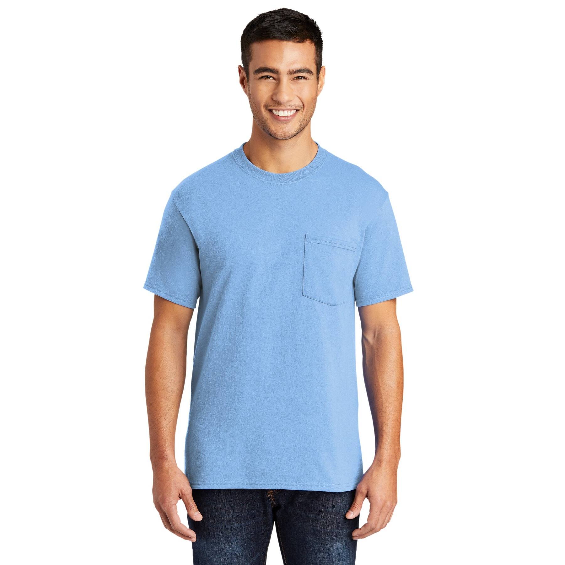 Port & Company® Core Blend Pocket T-Shirt