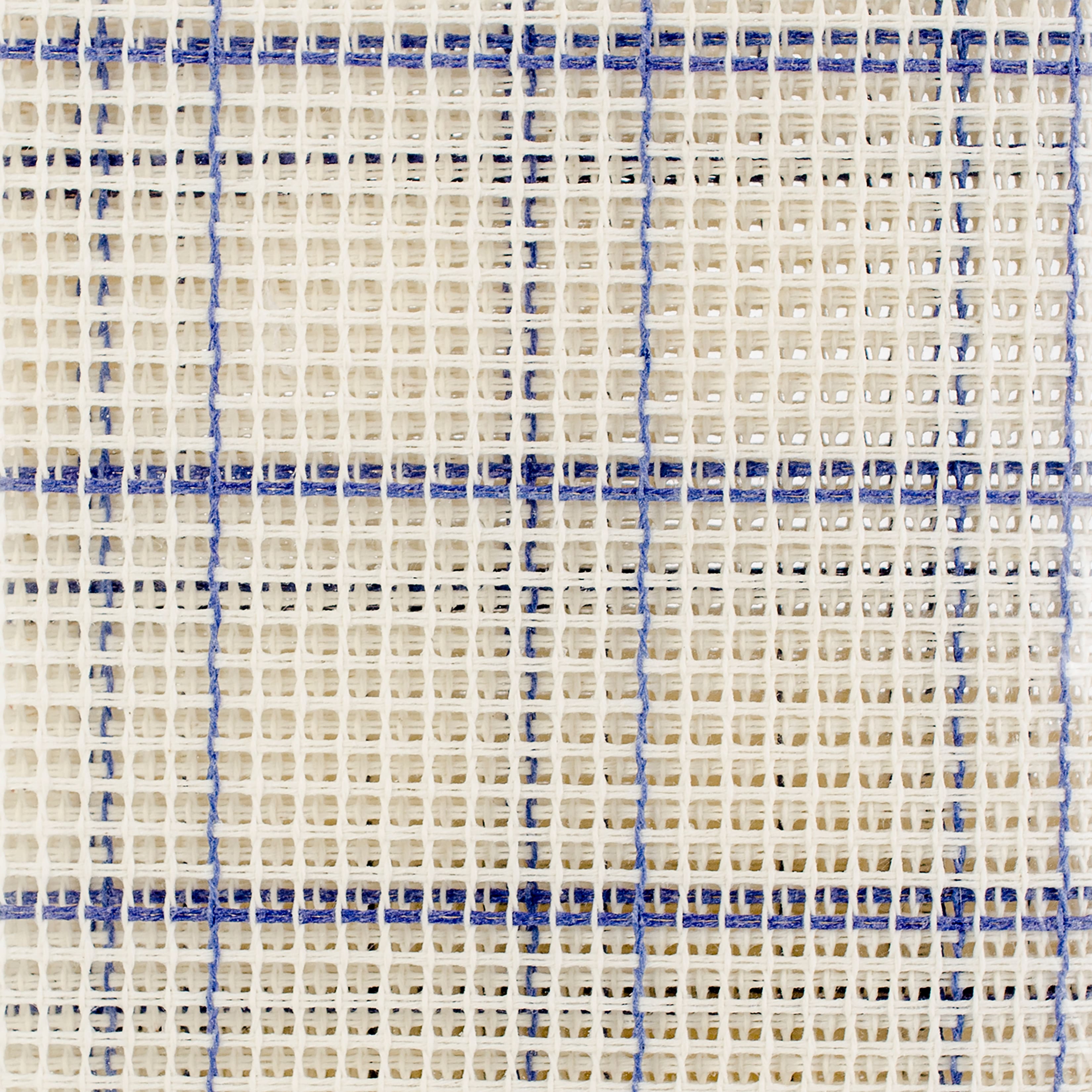 Zweigart&#xAE; Blue Checked 3.75&#x22; Mesh Rug Canvas, 60&#x22; x 10yd.