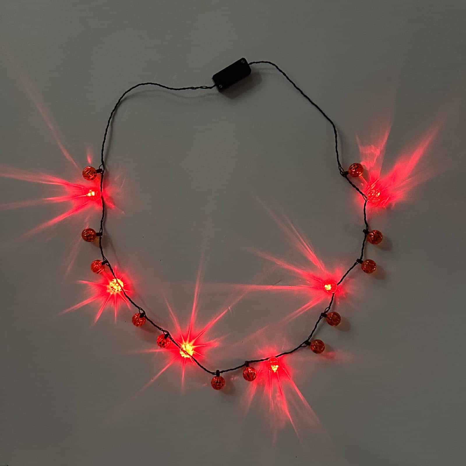 Jack-o&#x27;-Lantern Pumpkin Light Up Necklace by Celebrate It&#x2122;