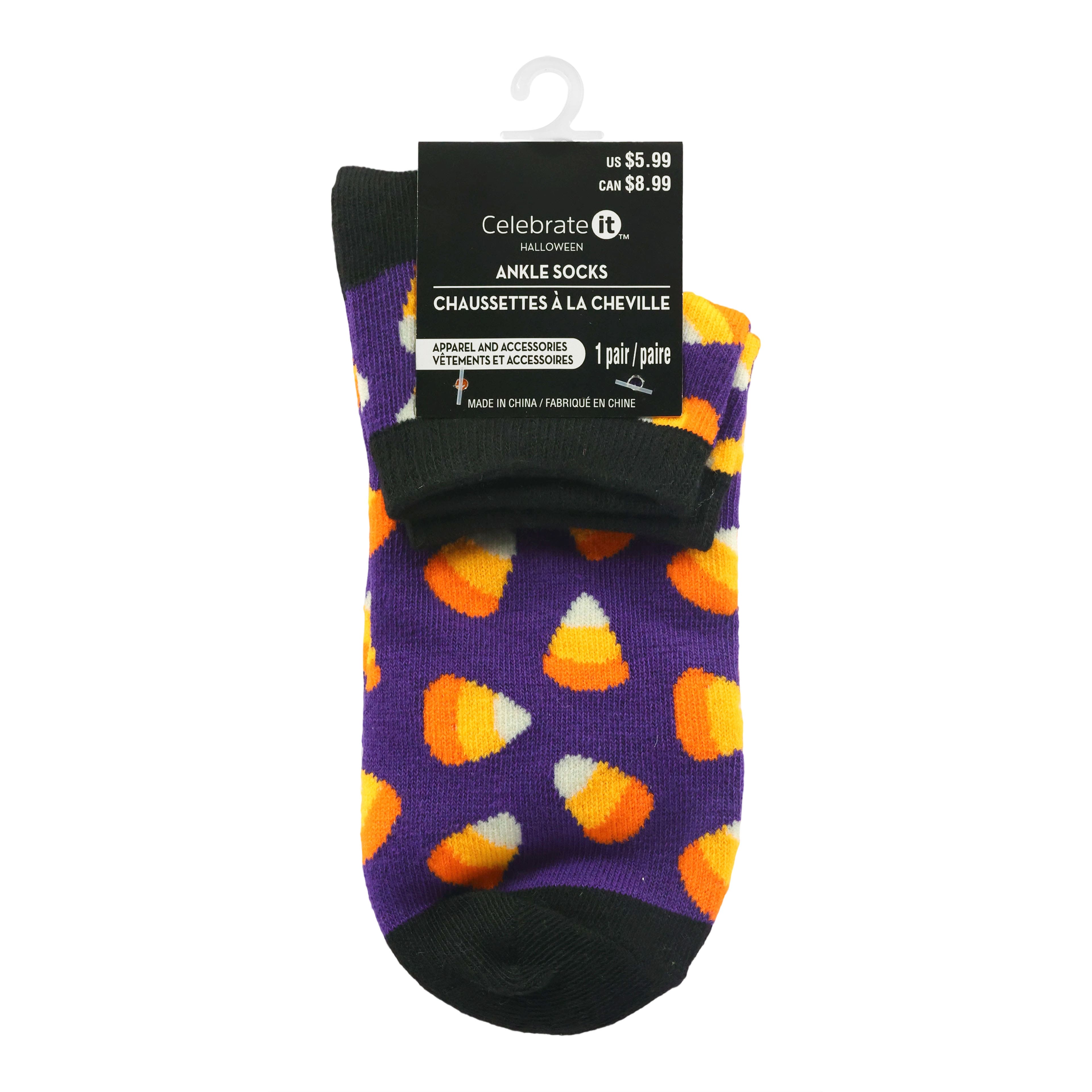 Candy Corn Ankle Socks by Celebrate It&#x2122;