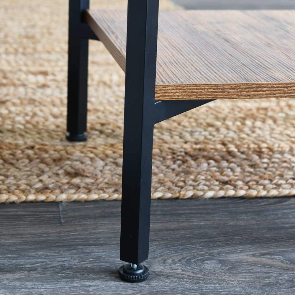 Household Essentials Crown 43" 4-Tier Bookshelf