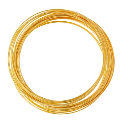 Beadalon® Memory Wire Large Bracelet, Gold image