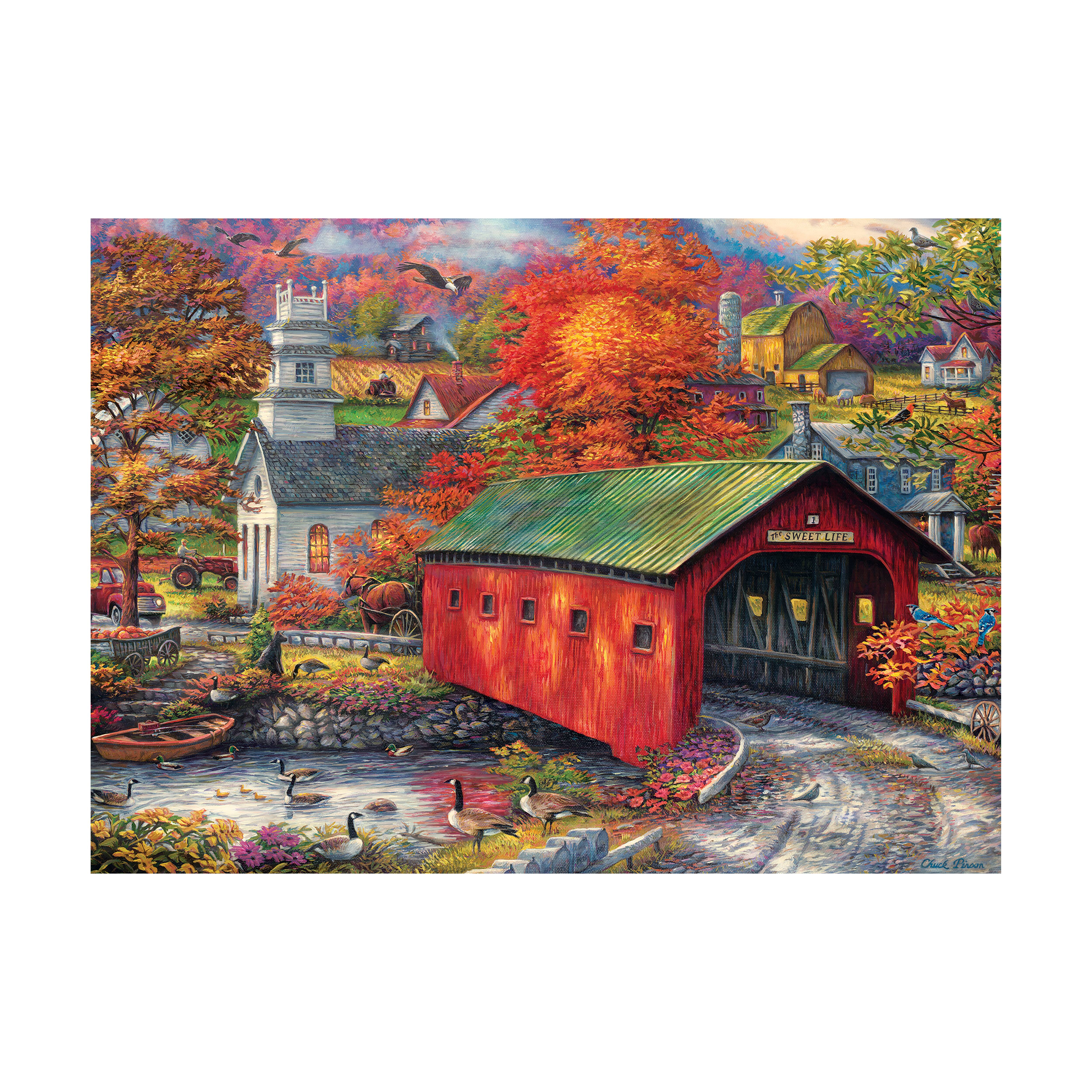 Art Gallery of Chuck Pinson The Sweet Life 1000 Piece Jigsaw Puzzle