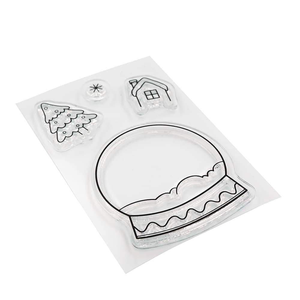 Snow Globe Clear Stamp Set by Recollections&#x2122;