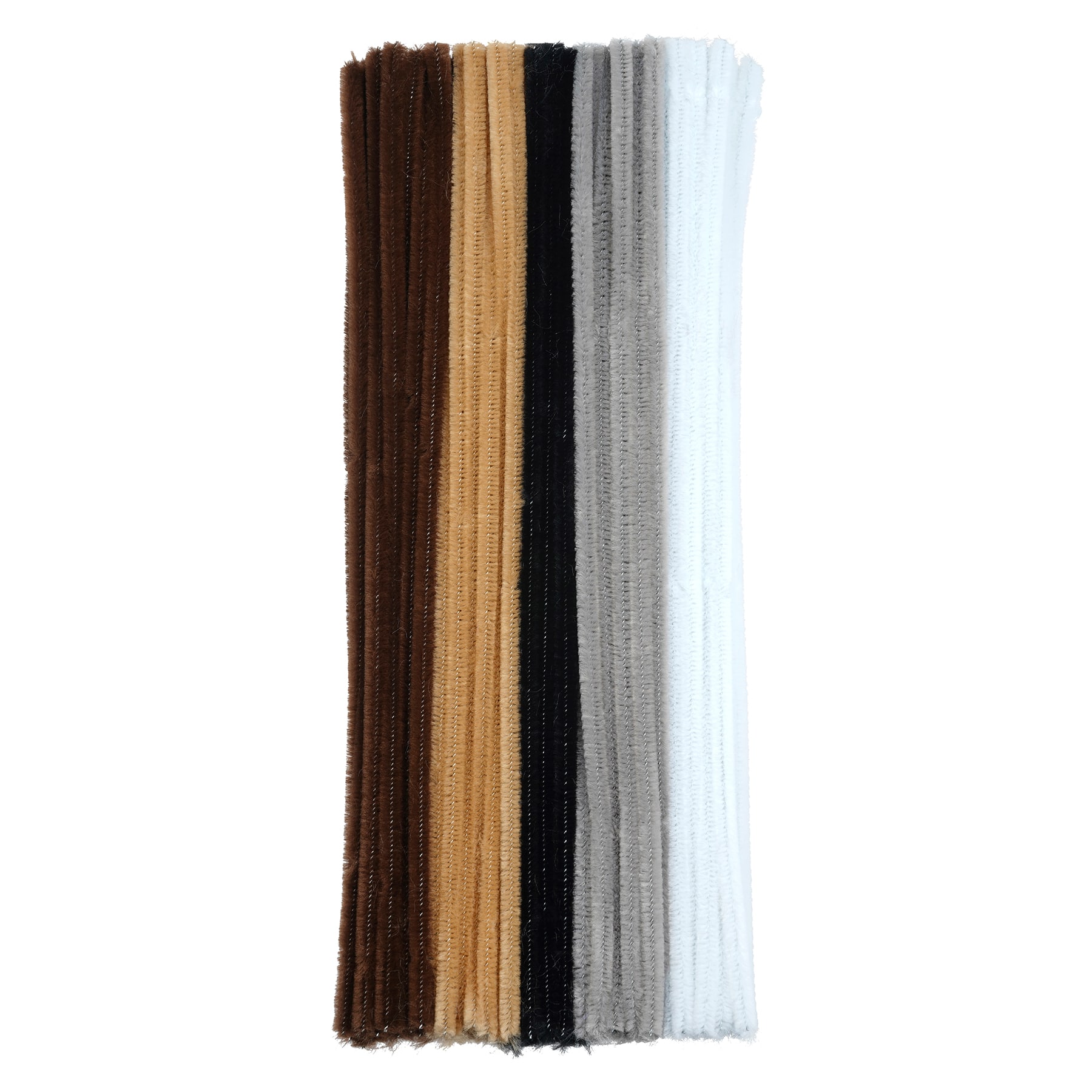 12 Pack: 100 ct. (1,200 total) Natural Chenille Pipe Cleaners by Creatology&#x2122;