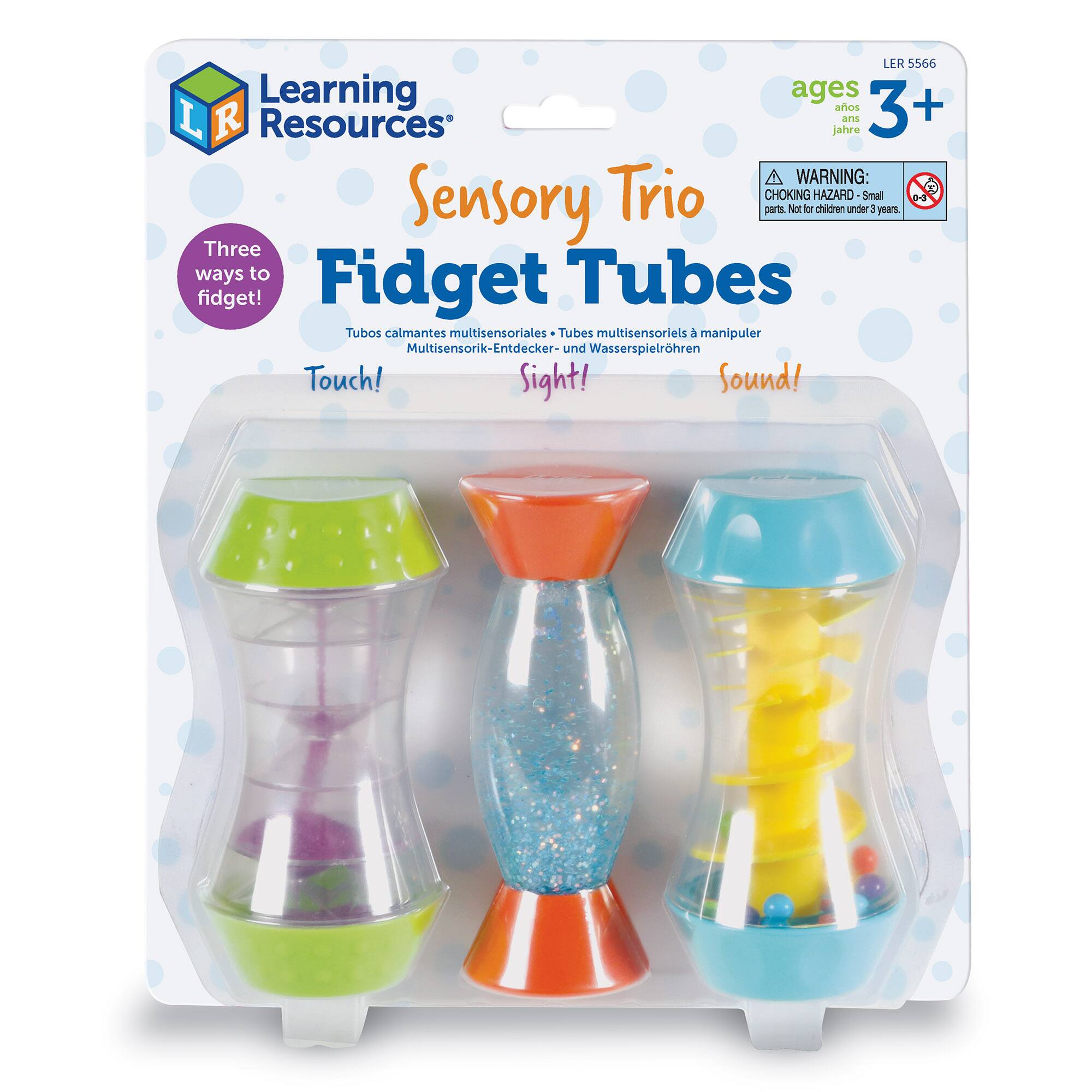 Learning Resources Sensory Trio Fidget Tubes