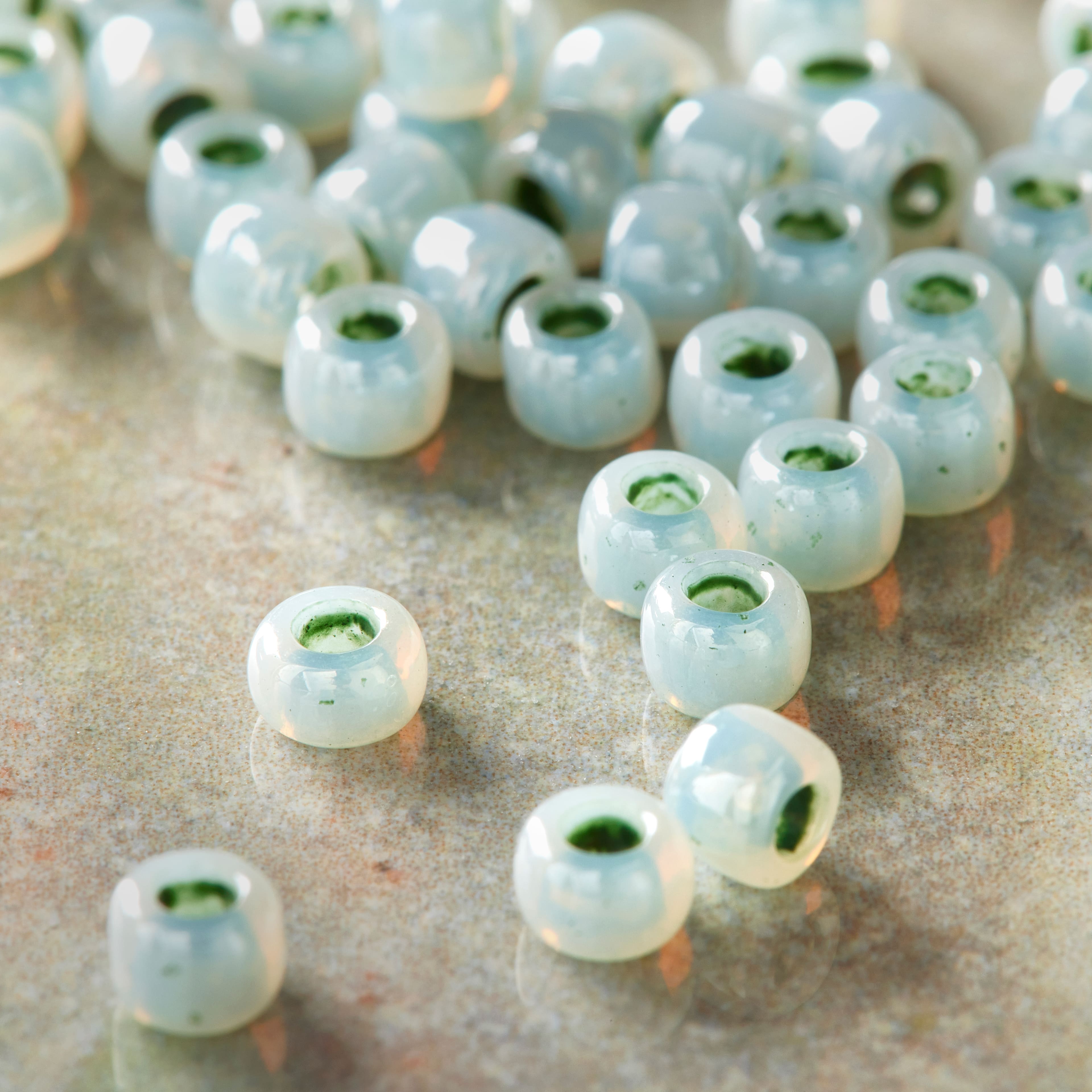 Toho&#xAE; 6/0 Japanese Glass Seed Beads, Seafoam Luster