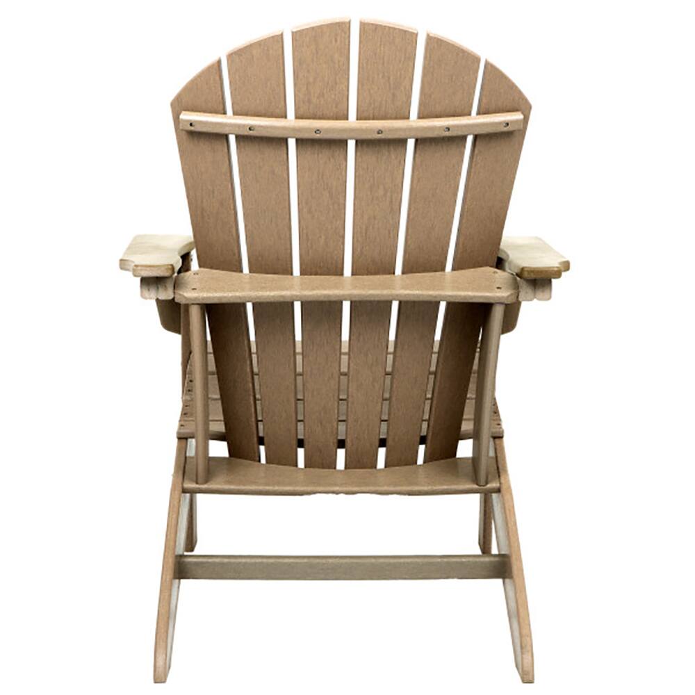 Brown Traditional Adirondack Chair