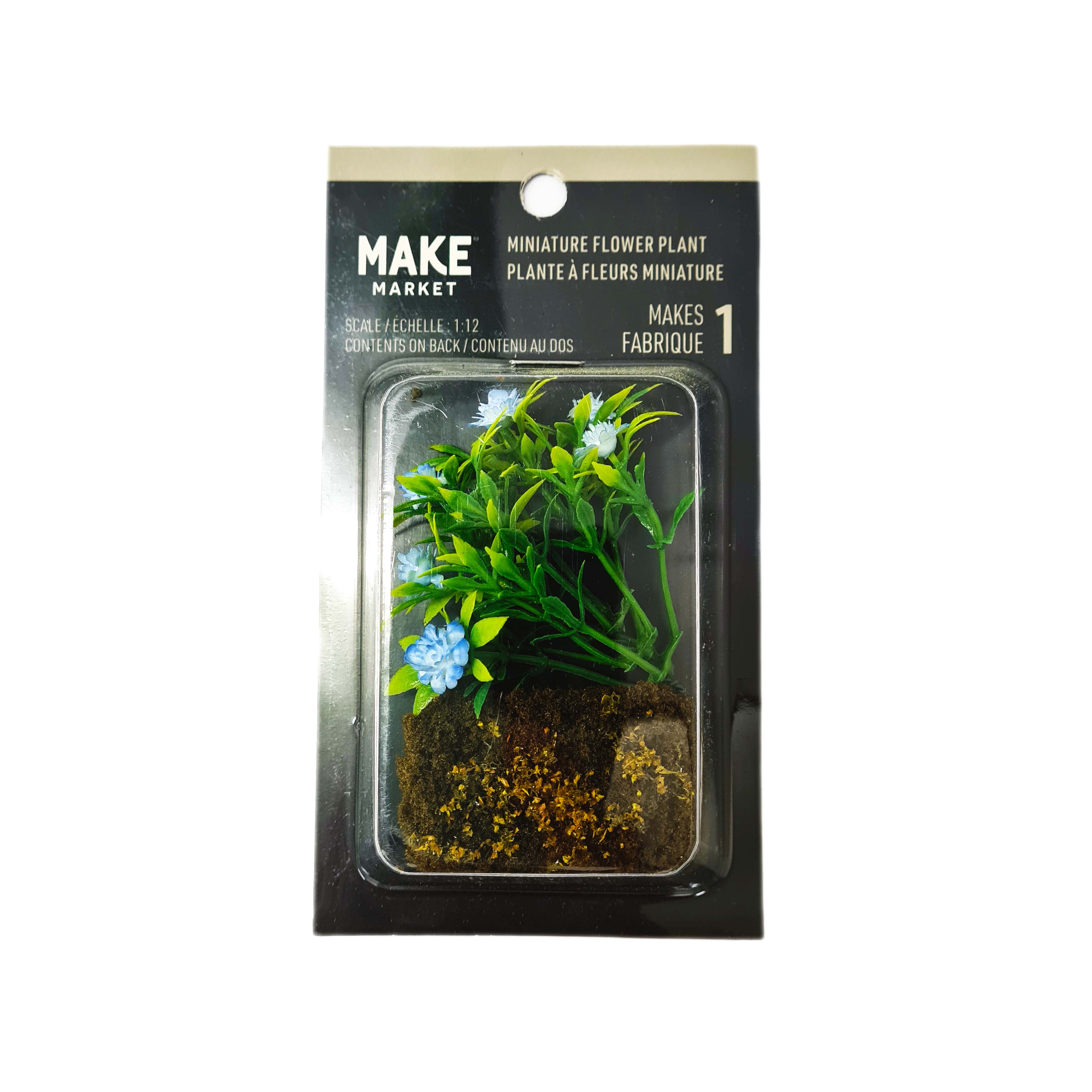 Miniature Blue Flower Plat by Make Market&#xAE;