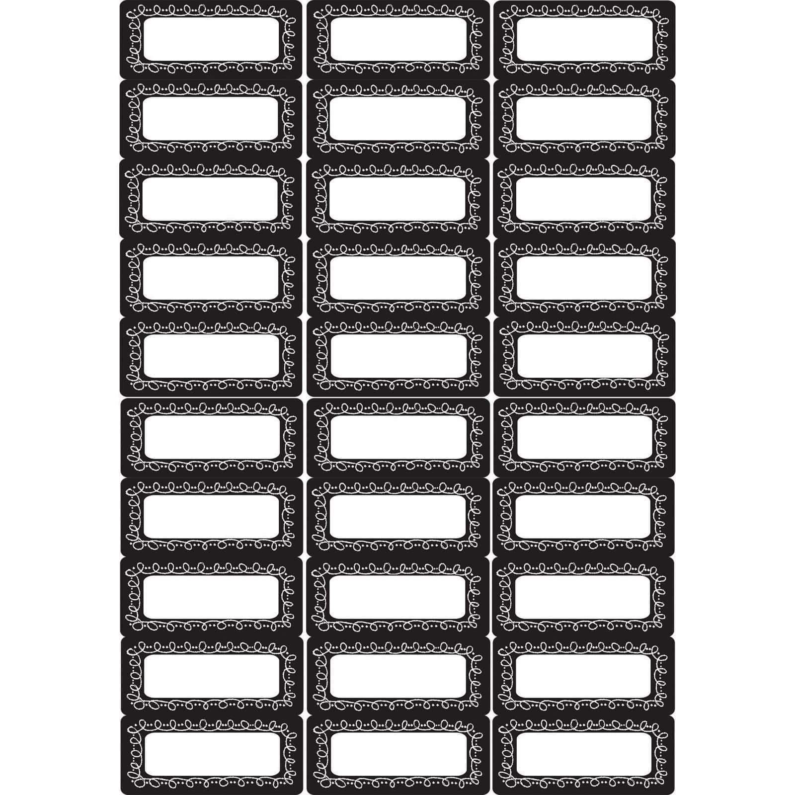 Ashley Productions Magnetic Labels Chalk Loop Set