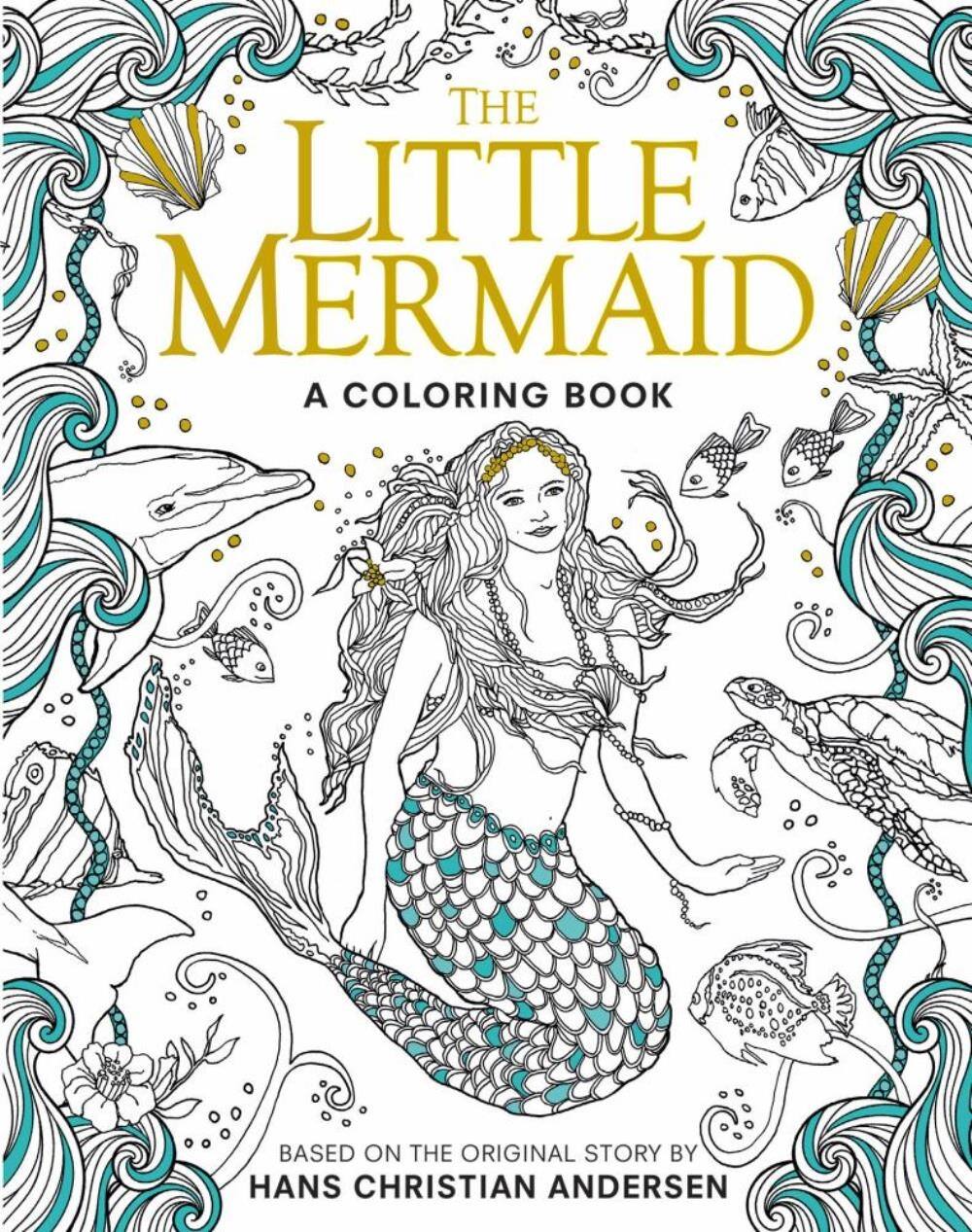 Buy The Little Mermaid A Coloring Book At Michaels