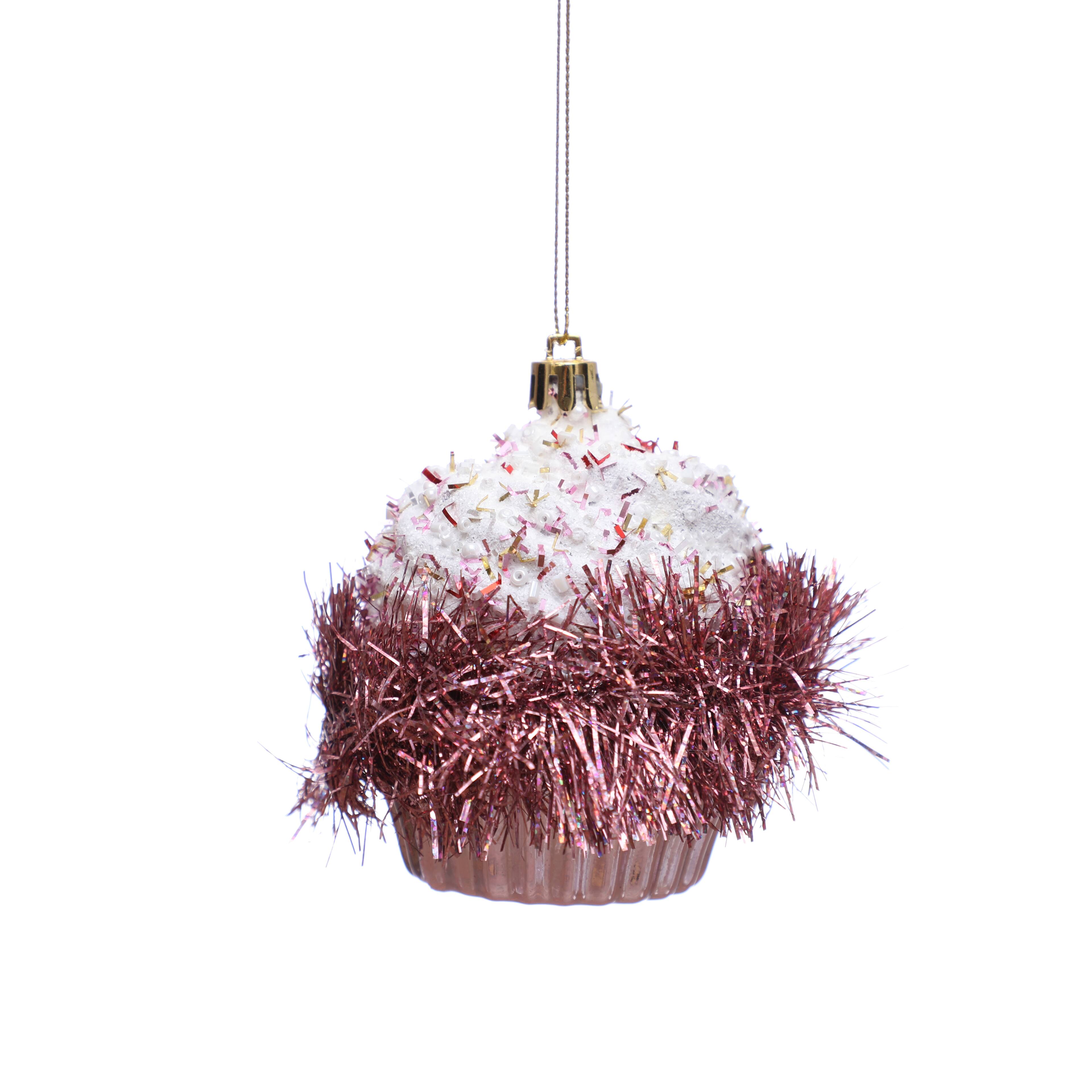 Assortiment d&#x2019;ornements de petit g&#xE2;teau saupoudr&#xE9; de bonbons d&#xE9;coratifs de 9,5 cm d&#x2019;Ashland, 1&#xA0;unit&#xE9;