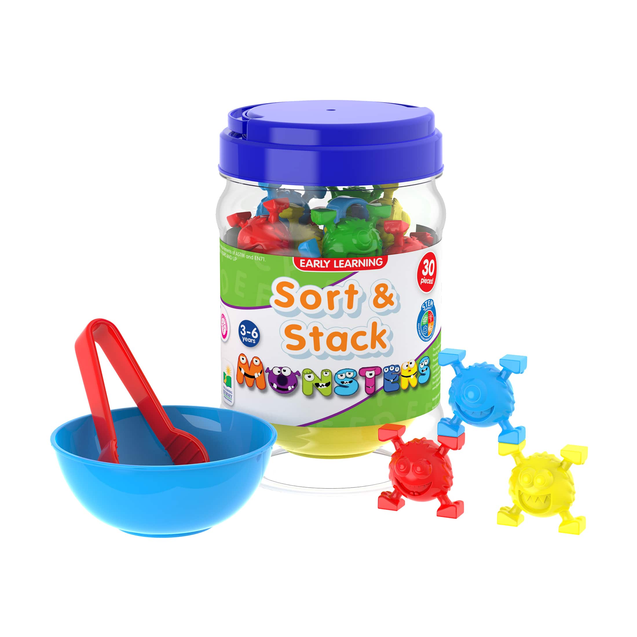 Early Learning - Sort &#x26; Stack Monsters