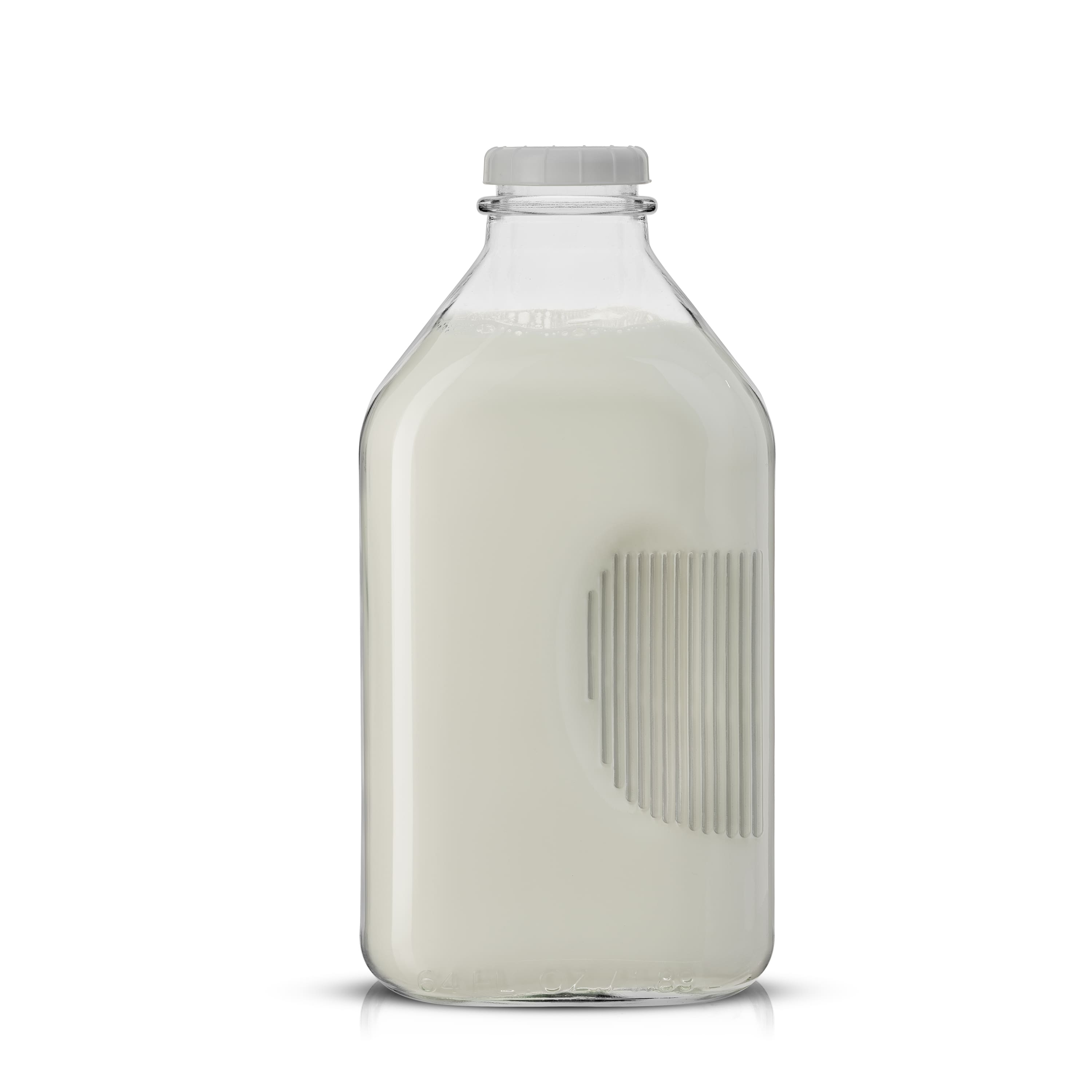 JoyJolt® Reusable Glass Milk Bottle Set with Lid & Pourer, Michaels in  2023