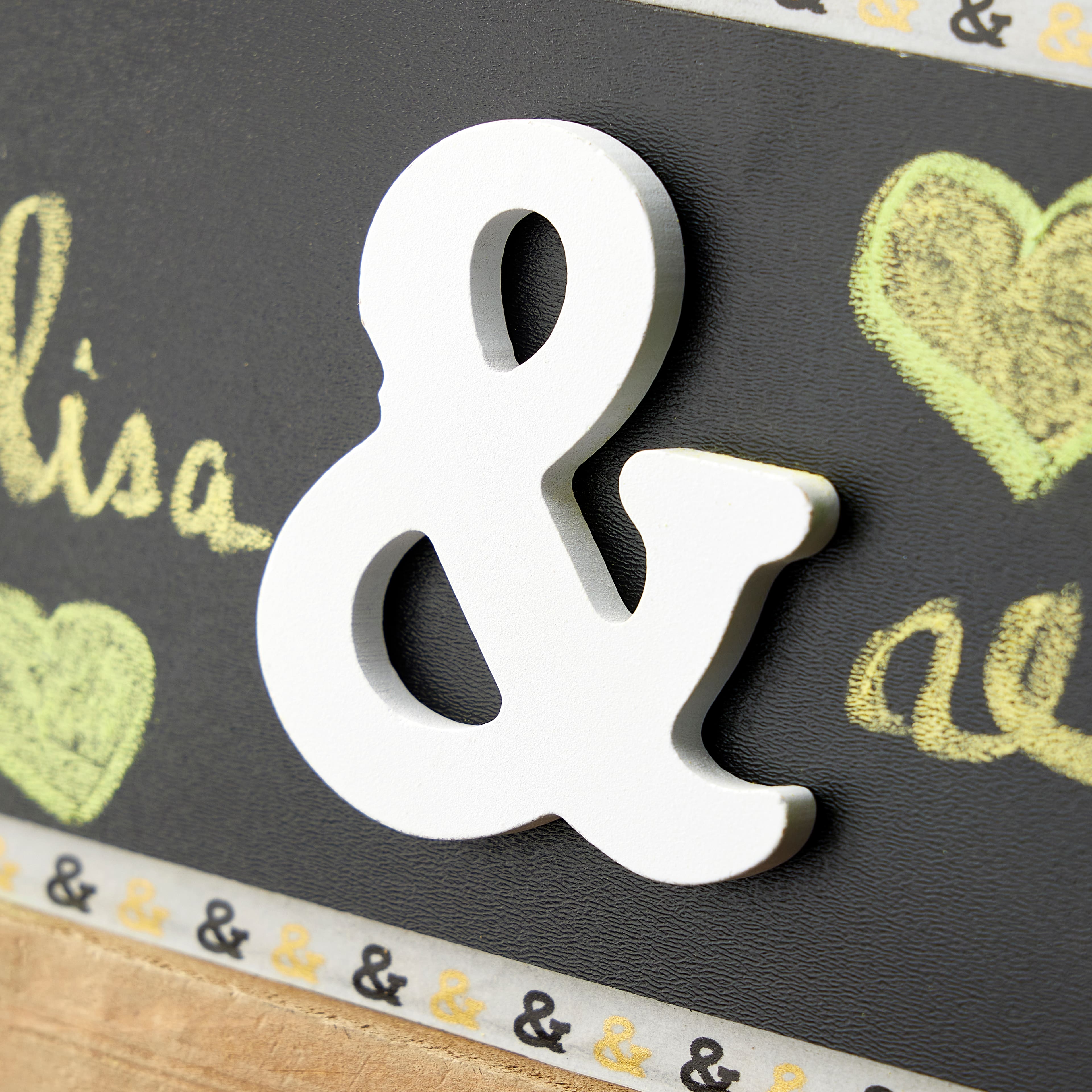 2.5" White MDF Letter by Make Market