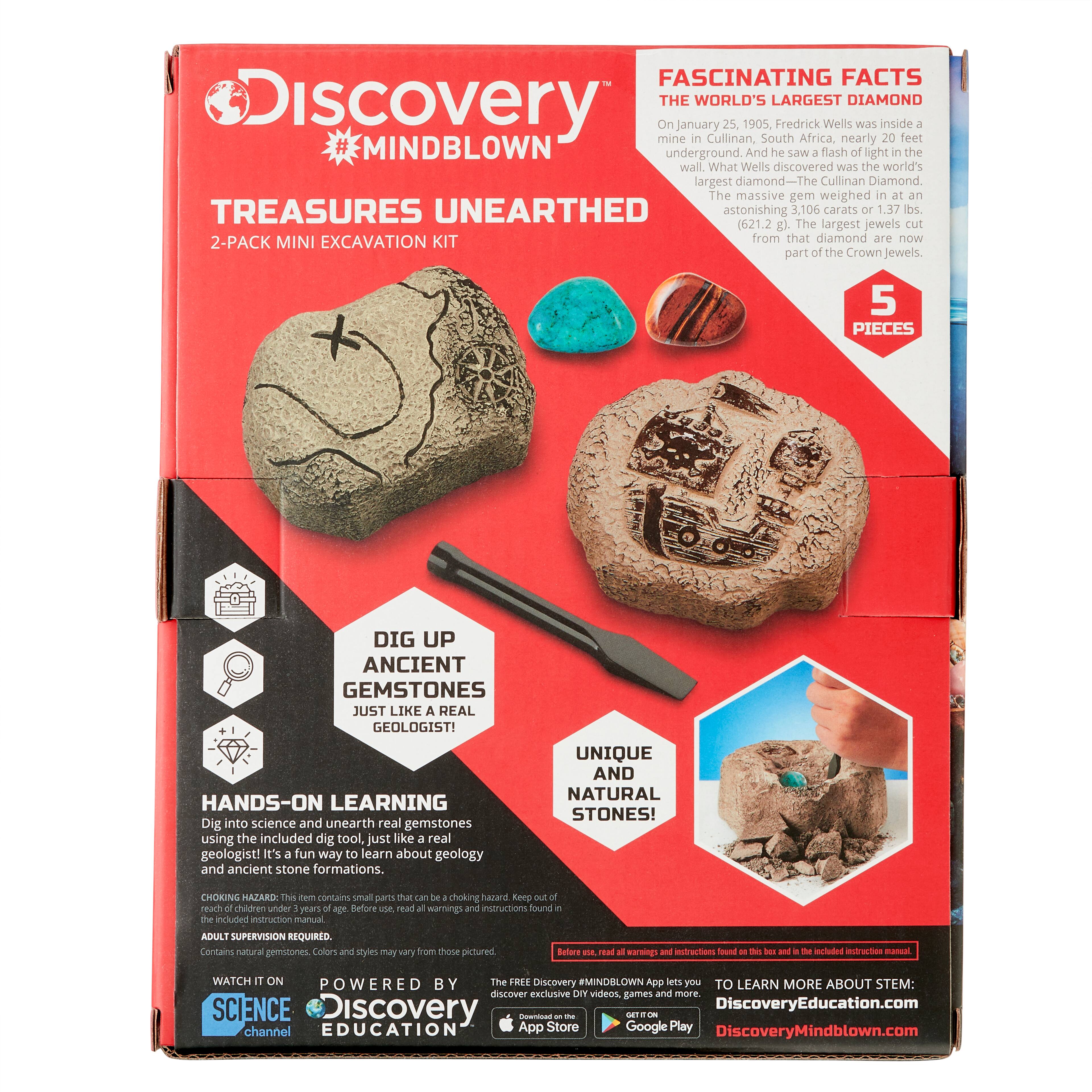 Discovery&#x2122; #Mindblown Mystery Dig Kits