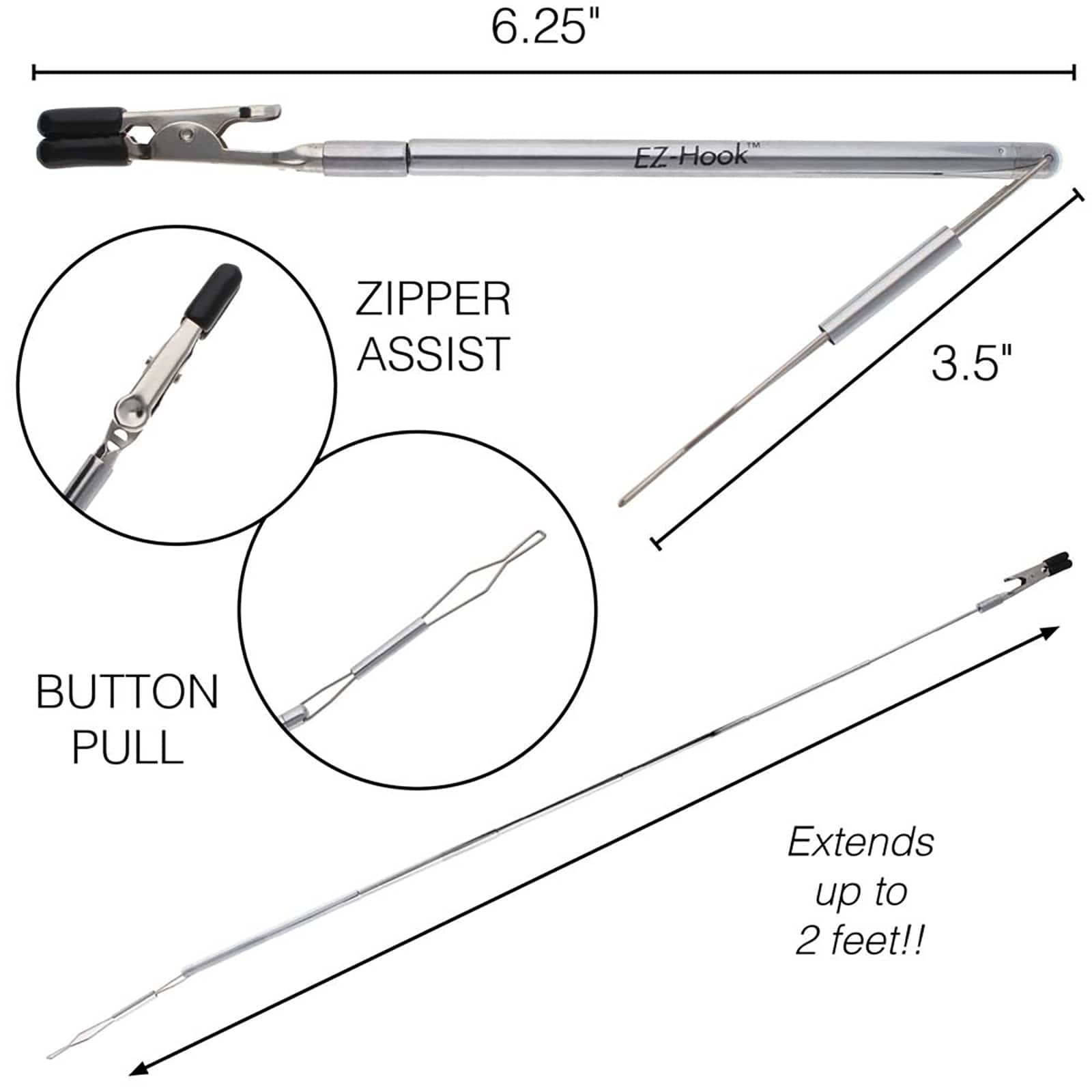 EZ-hook 3-in-1 fastener, jewelry tool, ez-hook, fastener tool, fastening  bracelets, fastening necklace