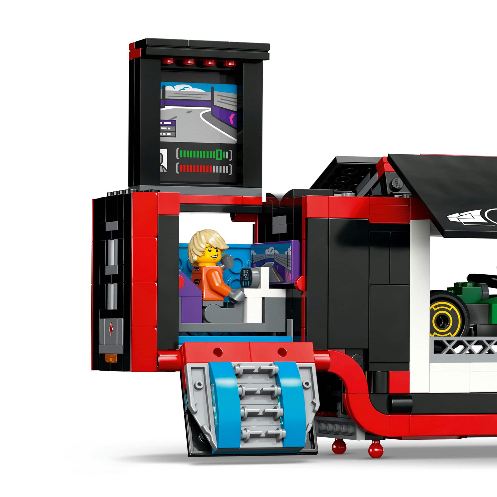 LEGO&#xAE; City F1&#xAE; Truck with RB20 &#x26; AMR24 F1&#xAE; Cars Toy Racing Transporter Set