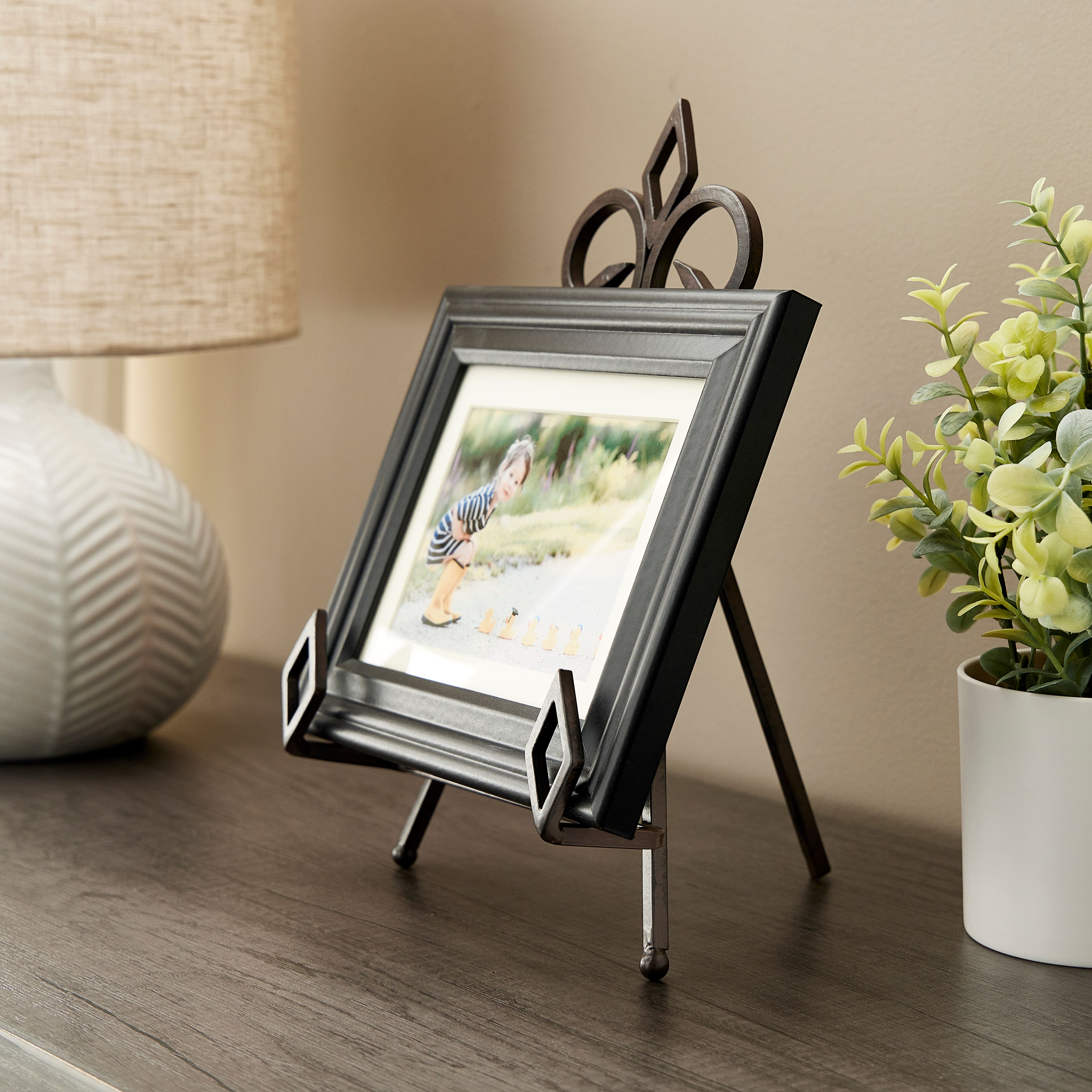 Plate Stands For Display, Plate Holder Display Stand, Metal Frame Holder  Stands For Book, Pictures, Photo Easel, Tabletop Art - Temu Canada