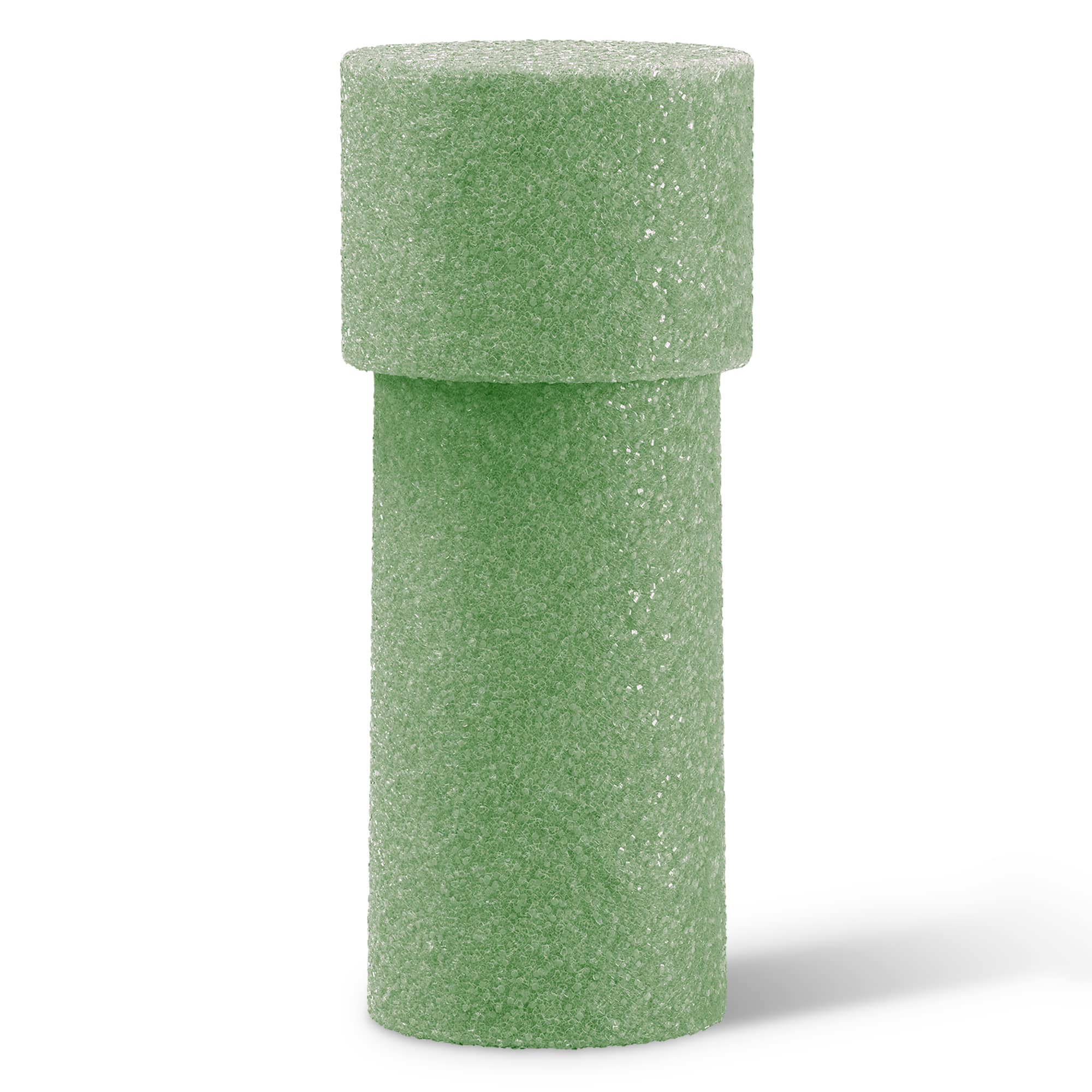 24 Pack: FloraCraft&#xAE; FloraF&#x14D;M&#xAE; Green Memorial Vase Foam Insert