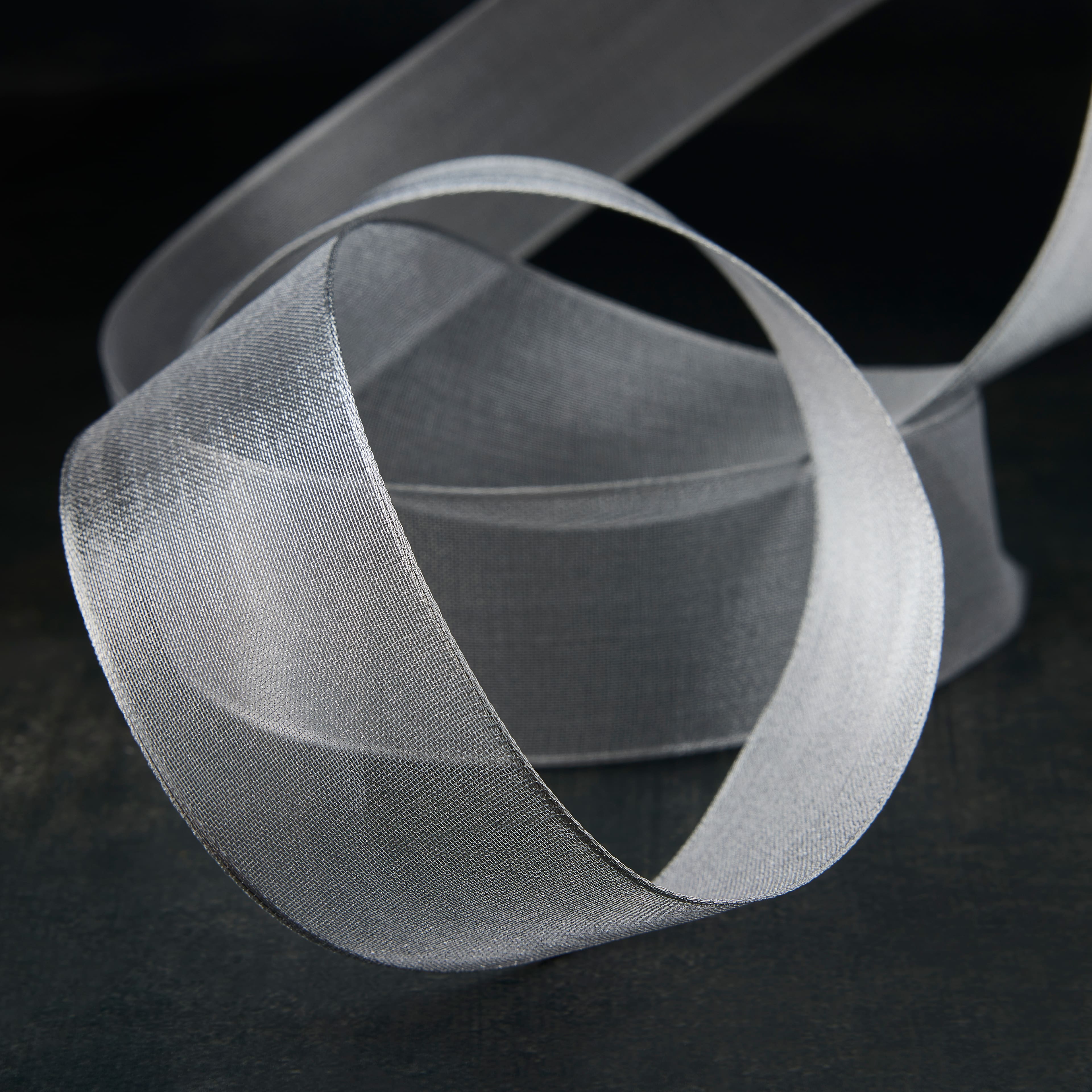 1.5&#x22; x 3yd. Metallic Sheer Wired Ribbon by Celebrate It&#x2122;