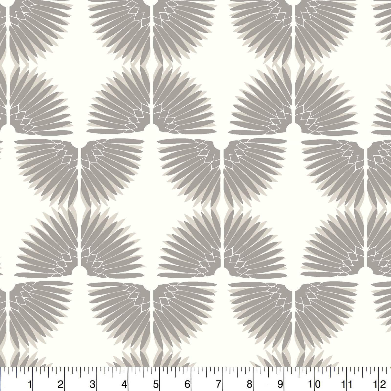 Pkl Studio Gray Urban Caterpillar Cotton Home D&#xE9;cor Fabric