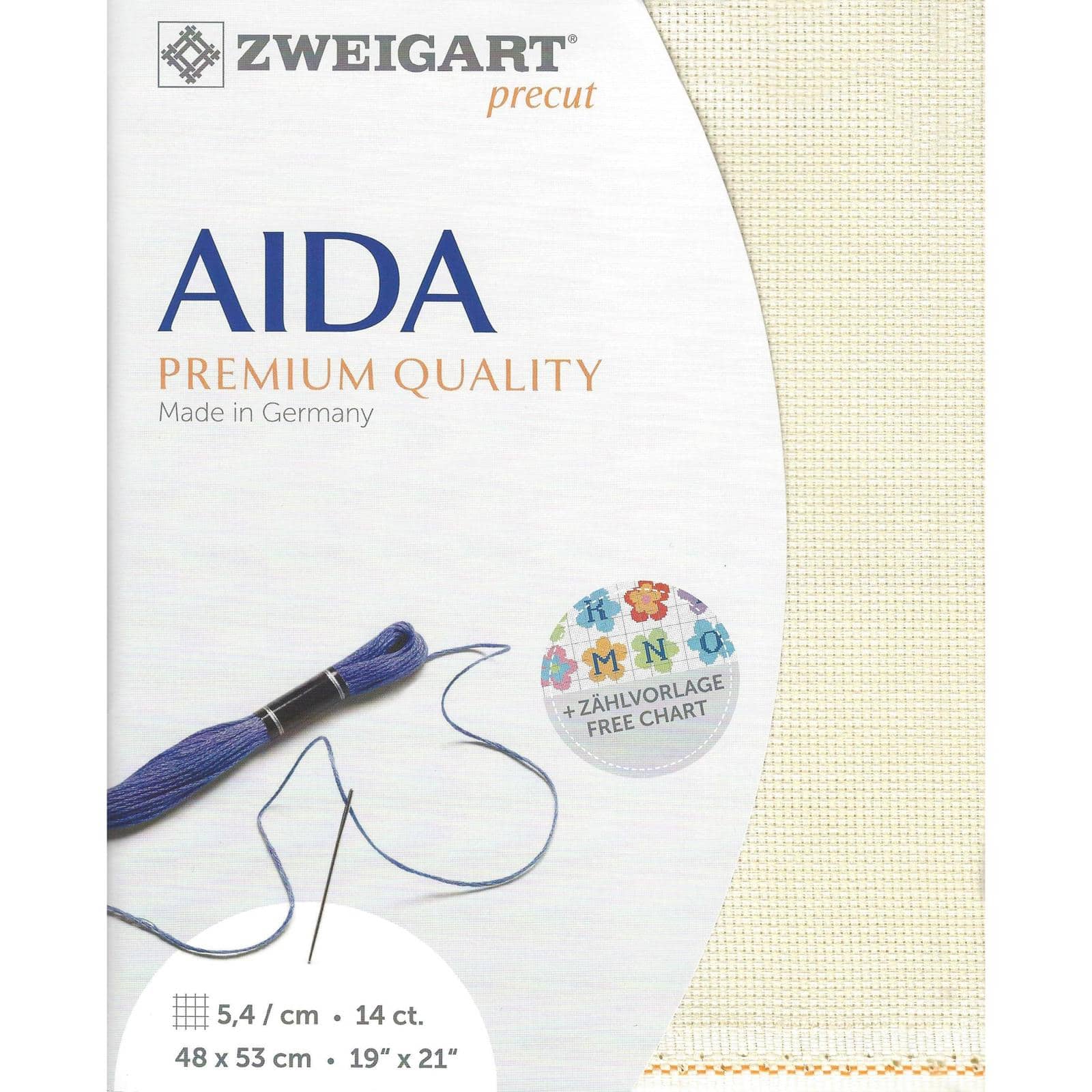Zweigart&#xAE; Stern-Aida 14 Count Pre-Cut Fabric