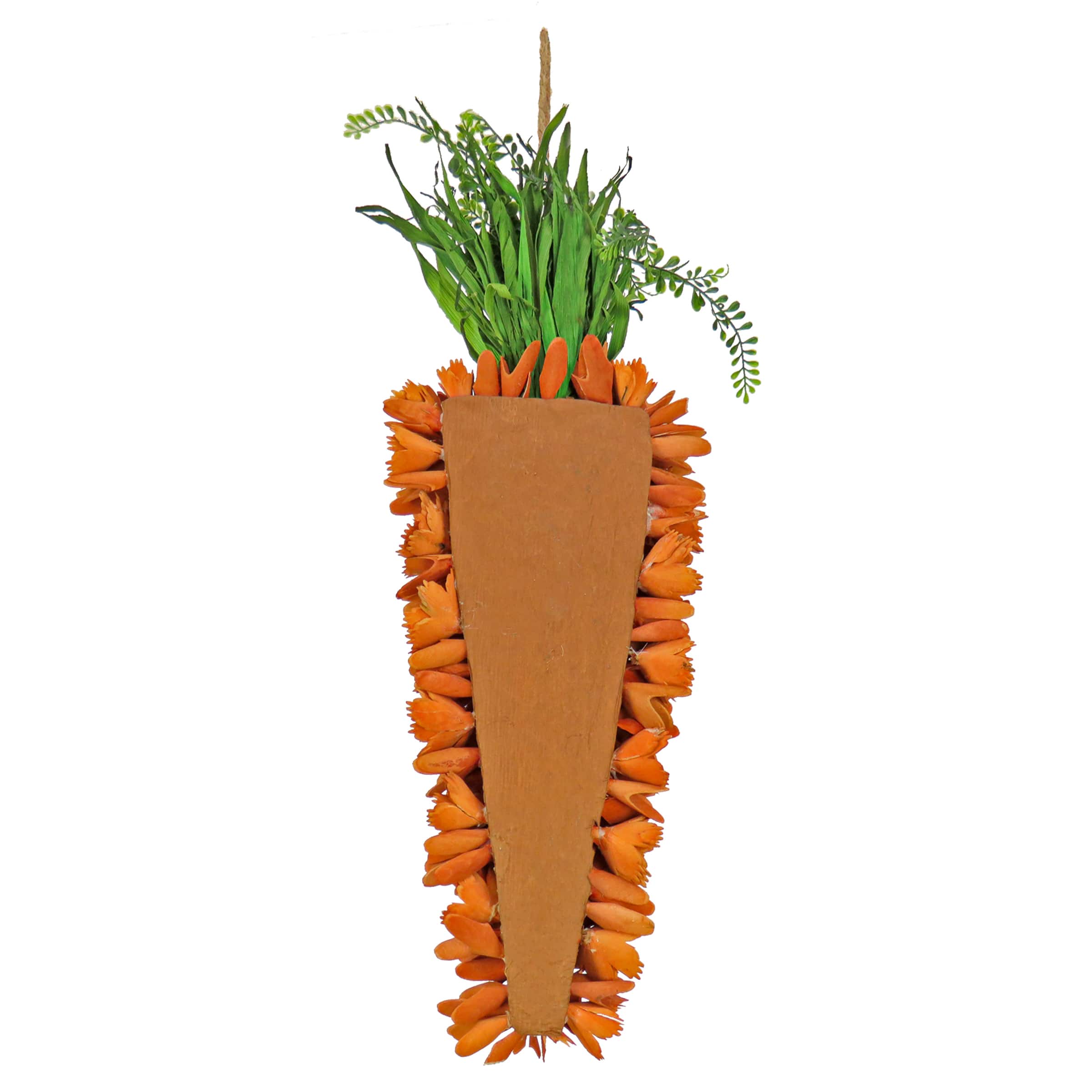 28&#x22; Floral Carrot Easter Wall Accent