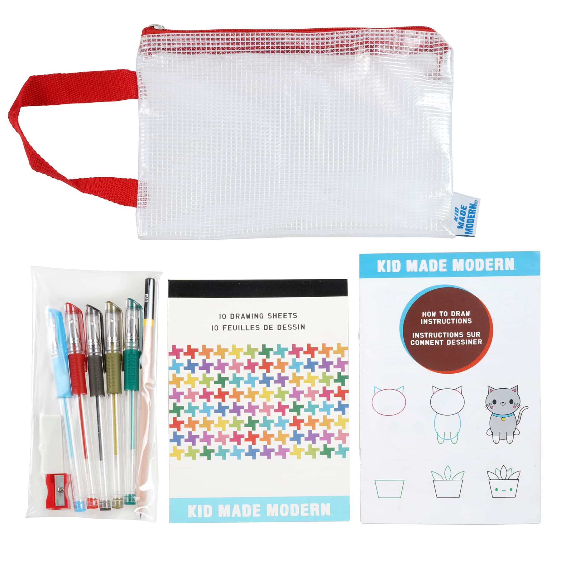 Kid Made Modern On-The-Go Learn to Draw Kit | Michaels
