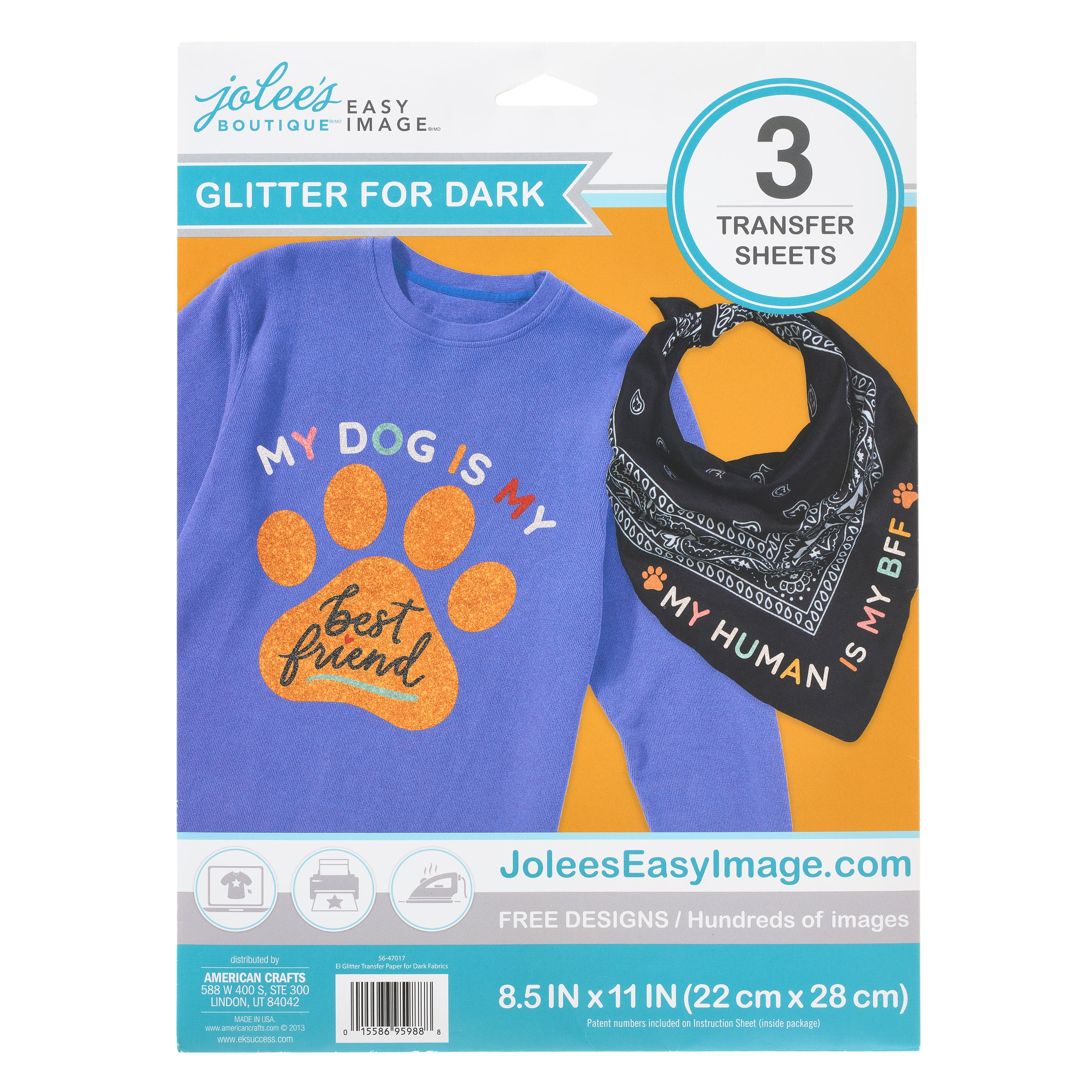 Jolee&#x27;s Boutique&#xAE; Easy Image&#xAE; Glitter Transfer Paper