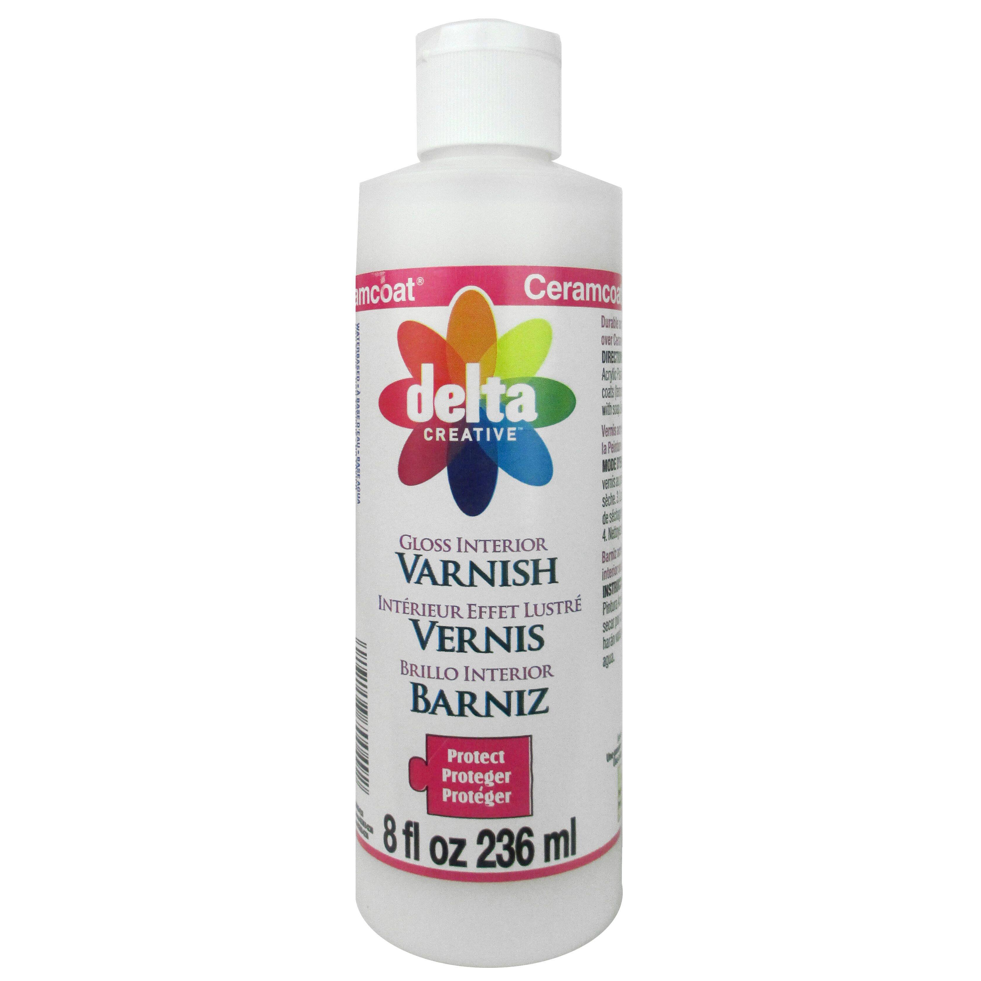 Delta Ceramcoat Interior Gloss Varnish, 8 oz