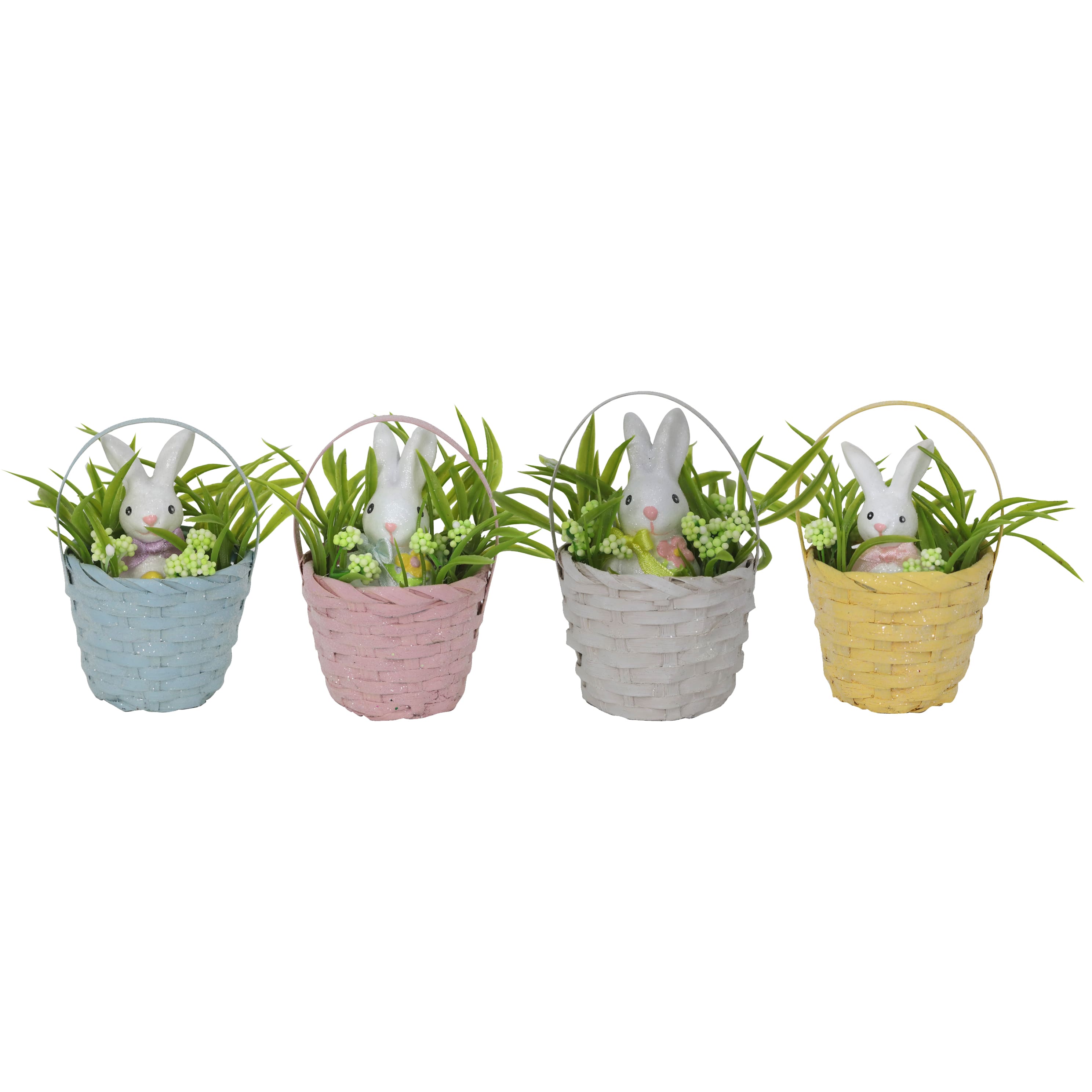 Assorted 4&#x22; Bunny Basket Tabletop Accent, 1pc. by Ashland&#xAE;