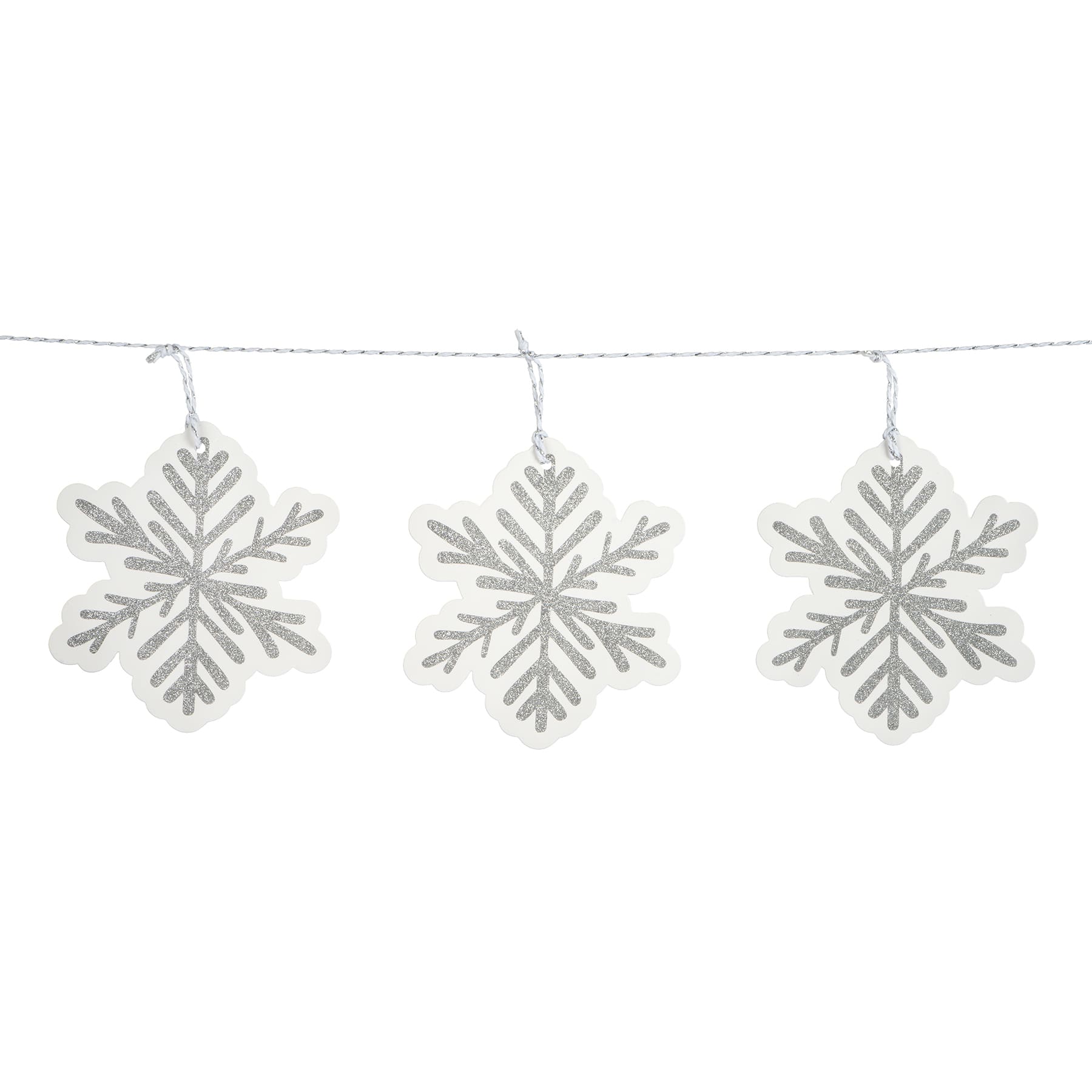 6ft. Snowflake Paper Banner by Celebrate It&#xAE;