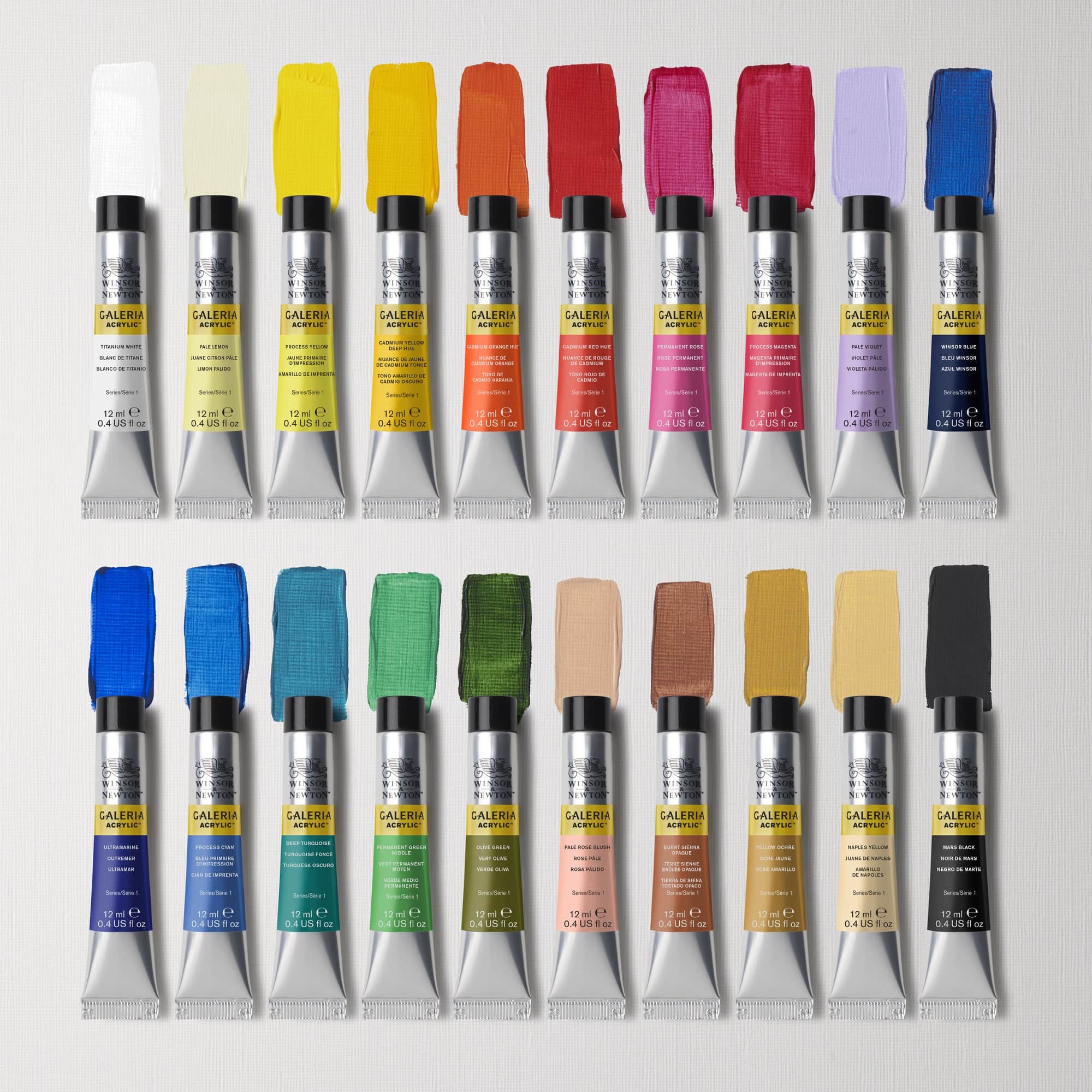 Winsor & Newton™ Galeria Acrylic™ 20 Color Paint Set
