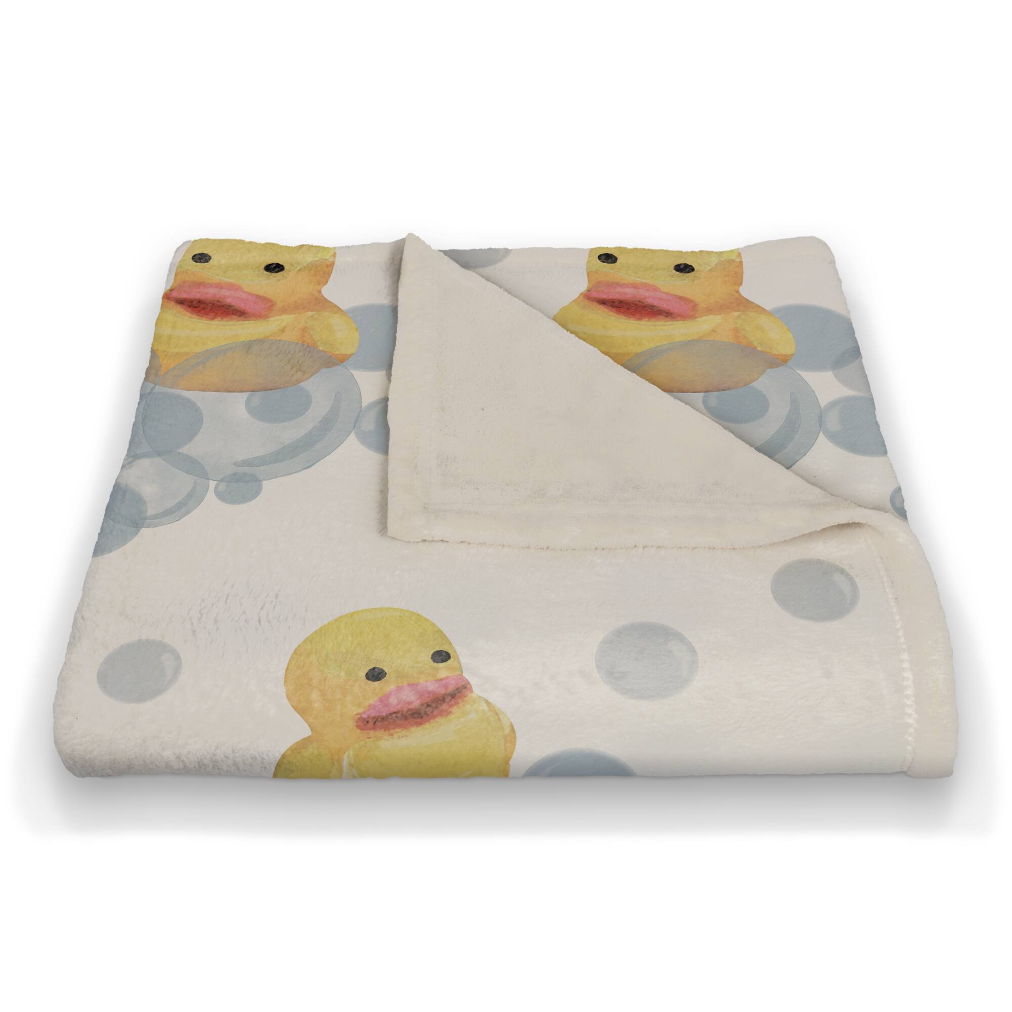 Rubber Duckies Coral Fleece Blanket