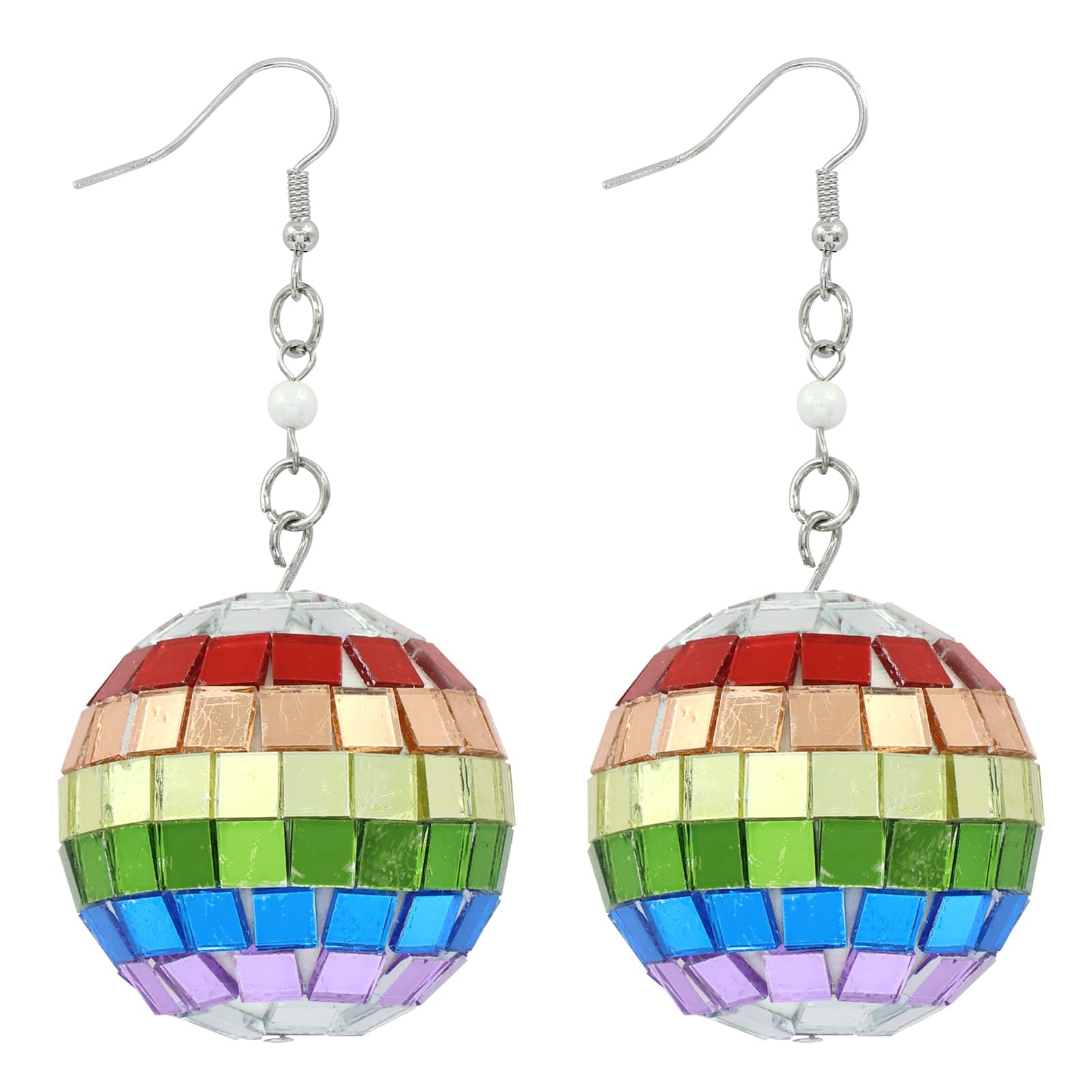 Pride Disco Ball Earrings by Celebrate It&#x2122;