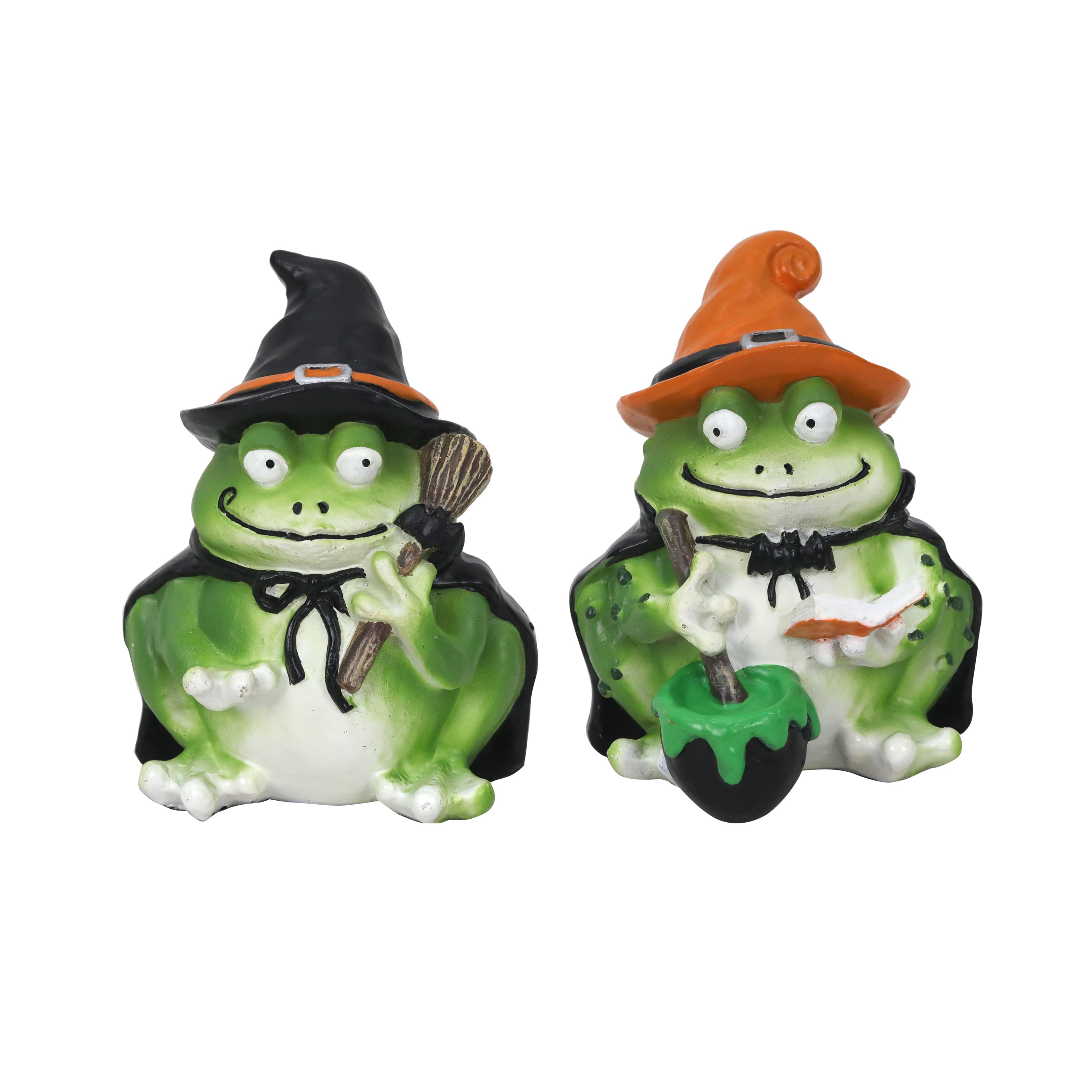 Assorted 4.5&#x22; Frog Witch Tabletop D&#xE9;cor, 1pc. by Ashland&#xAE;