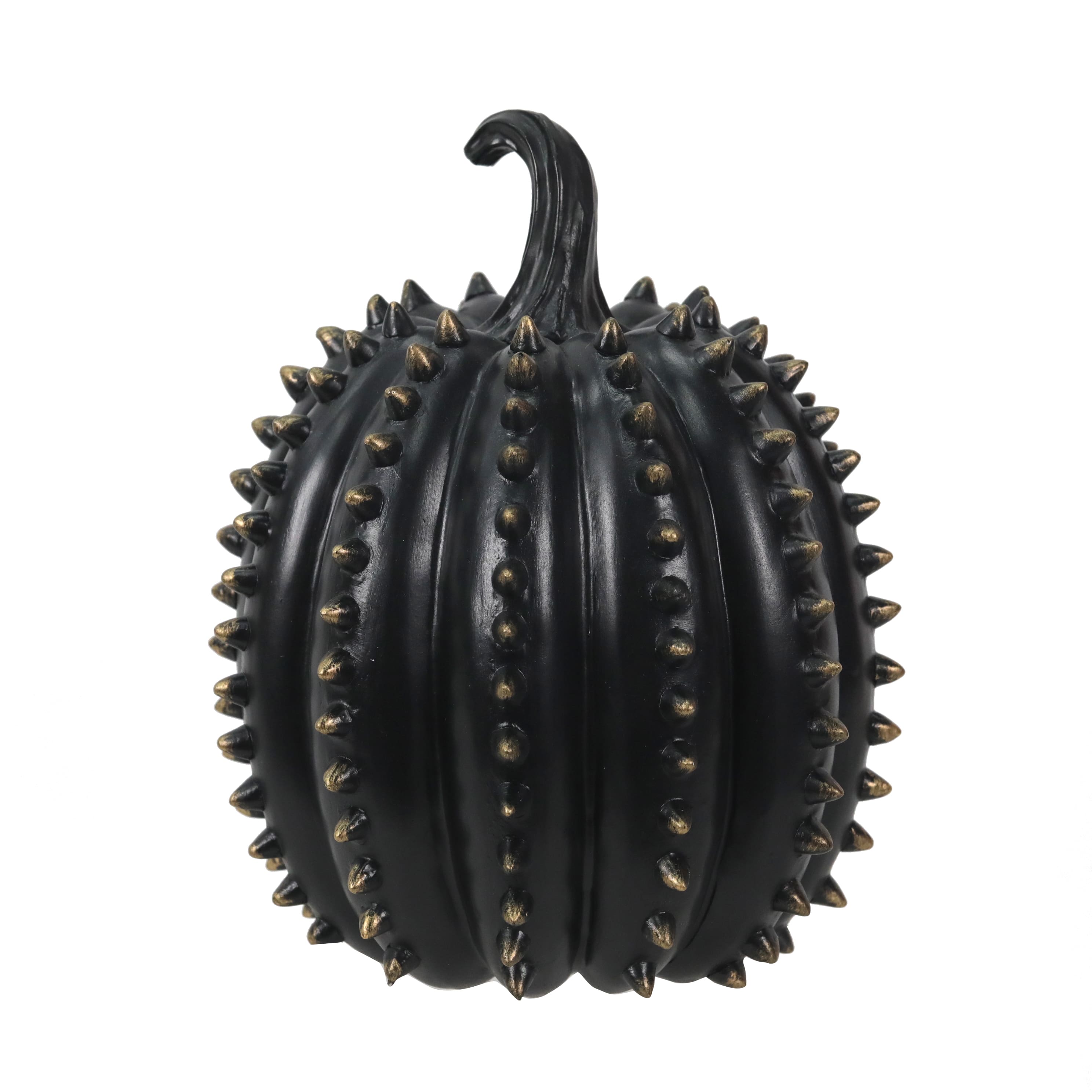 9&#x22; Black Spike Pumpkin Decoration by Ashland&#xAE;